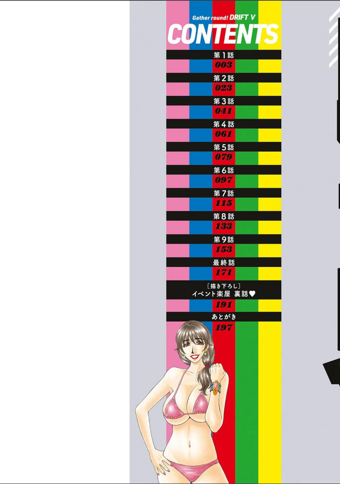「集合せよ！ドリフトV」（尾崎晶） 試し読み 2ページ目