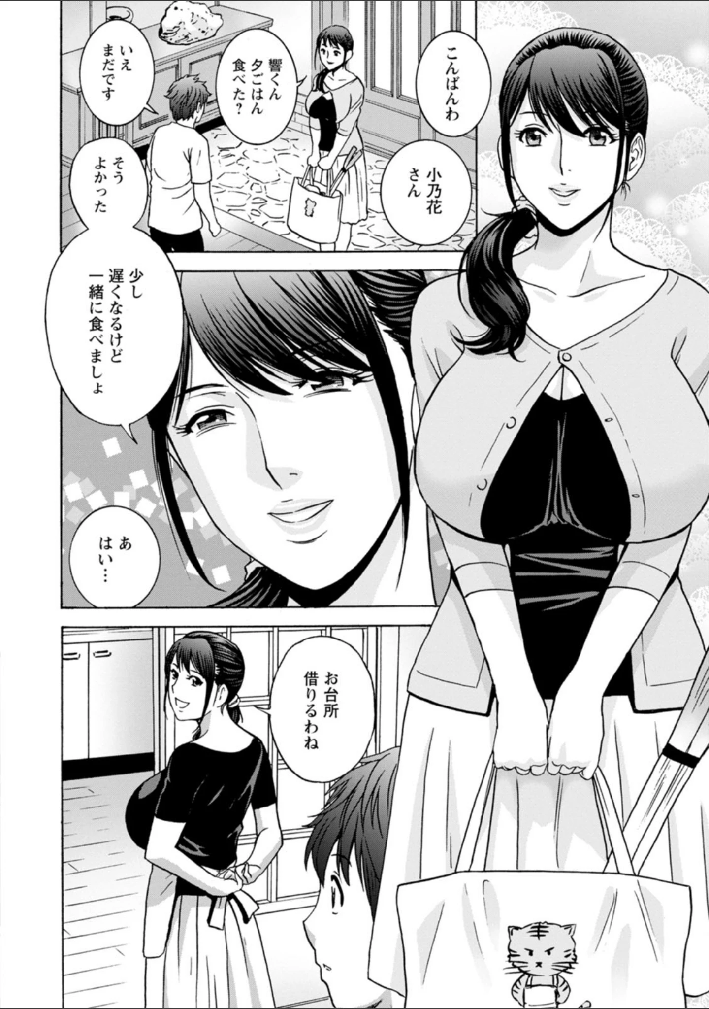 「やさしいおばさんやらしいおばさん」（英丸） 試し読み 12ページ目