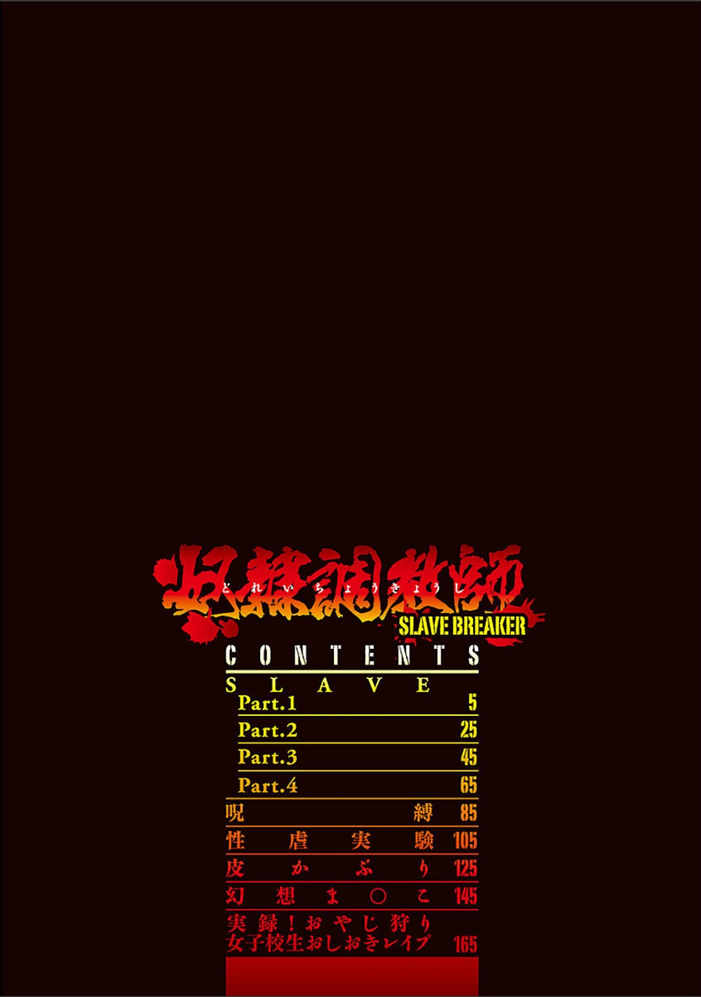 「奴●調教師 SLAVE BREAKER」（天馬ふぇみお） 試し読み 4ページ目