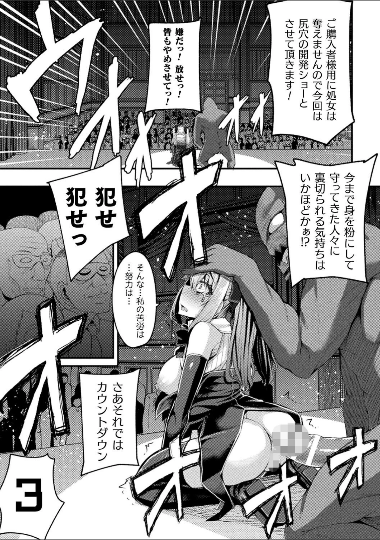 「二次元コミックマガジン 魔法少女性奴●オークションへようこそ！ Vol.2」（ゆたかめ） 試し読み 5ページ目