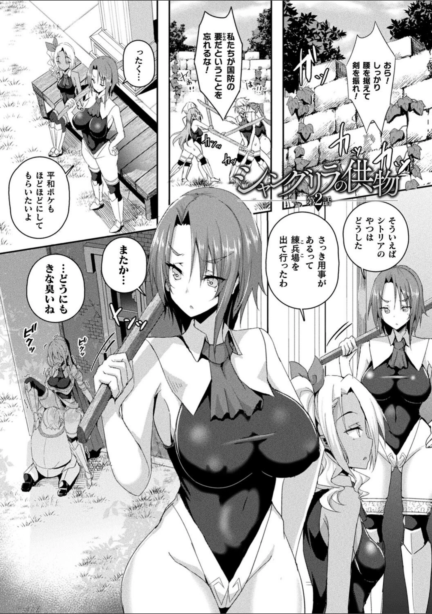 「シャングリラの供物 -女騎士隷属譚-」（ミナトヨ） 試し読み 13ページ目
