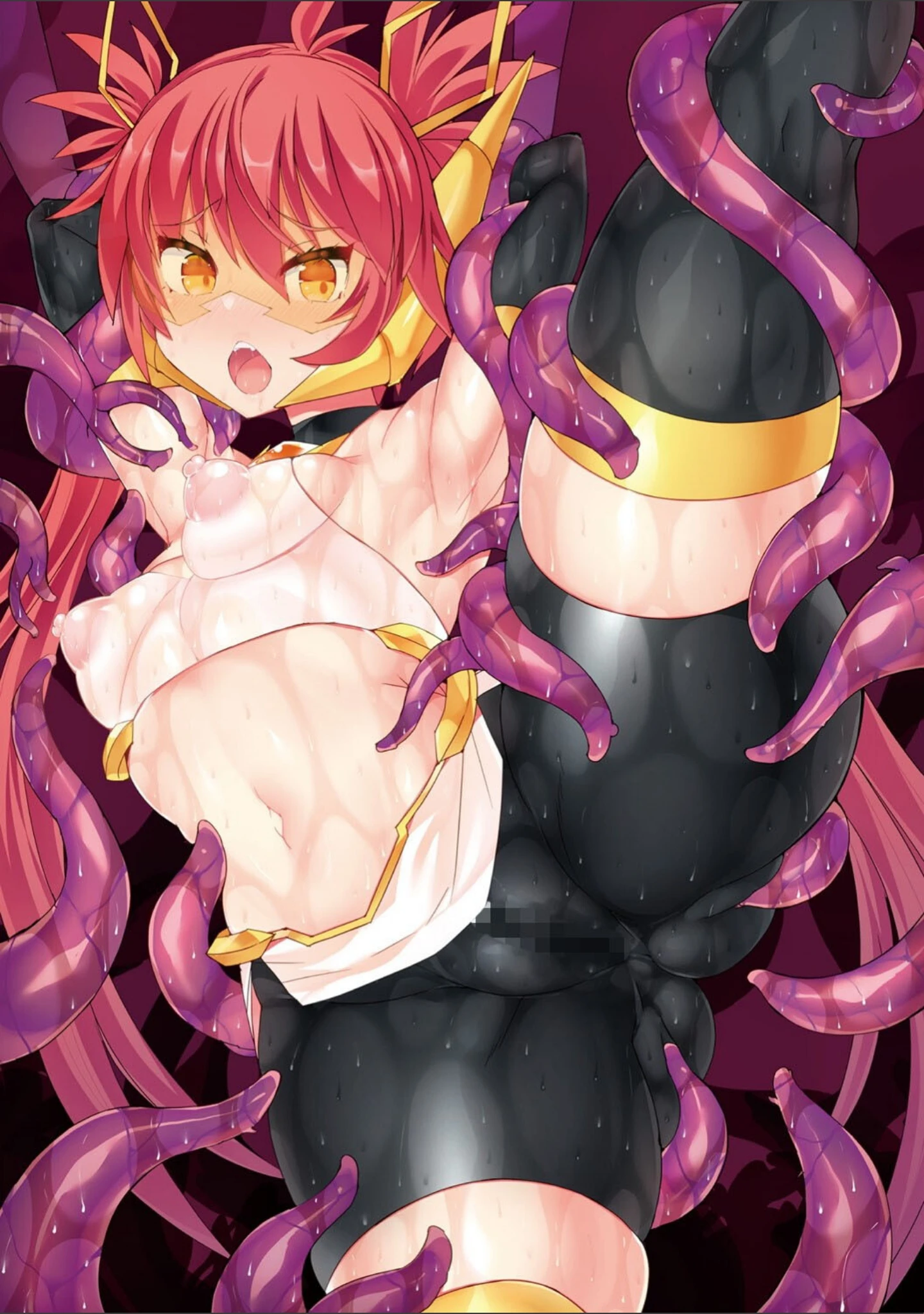 「神装魔光少女 THE COMIC」（翡翠石） 試し読み 4ページ目