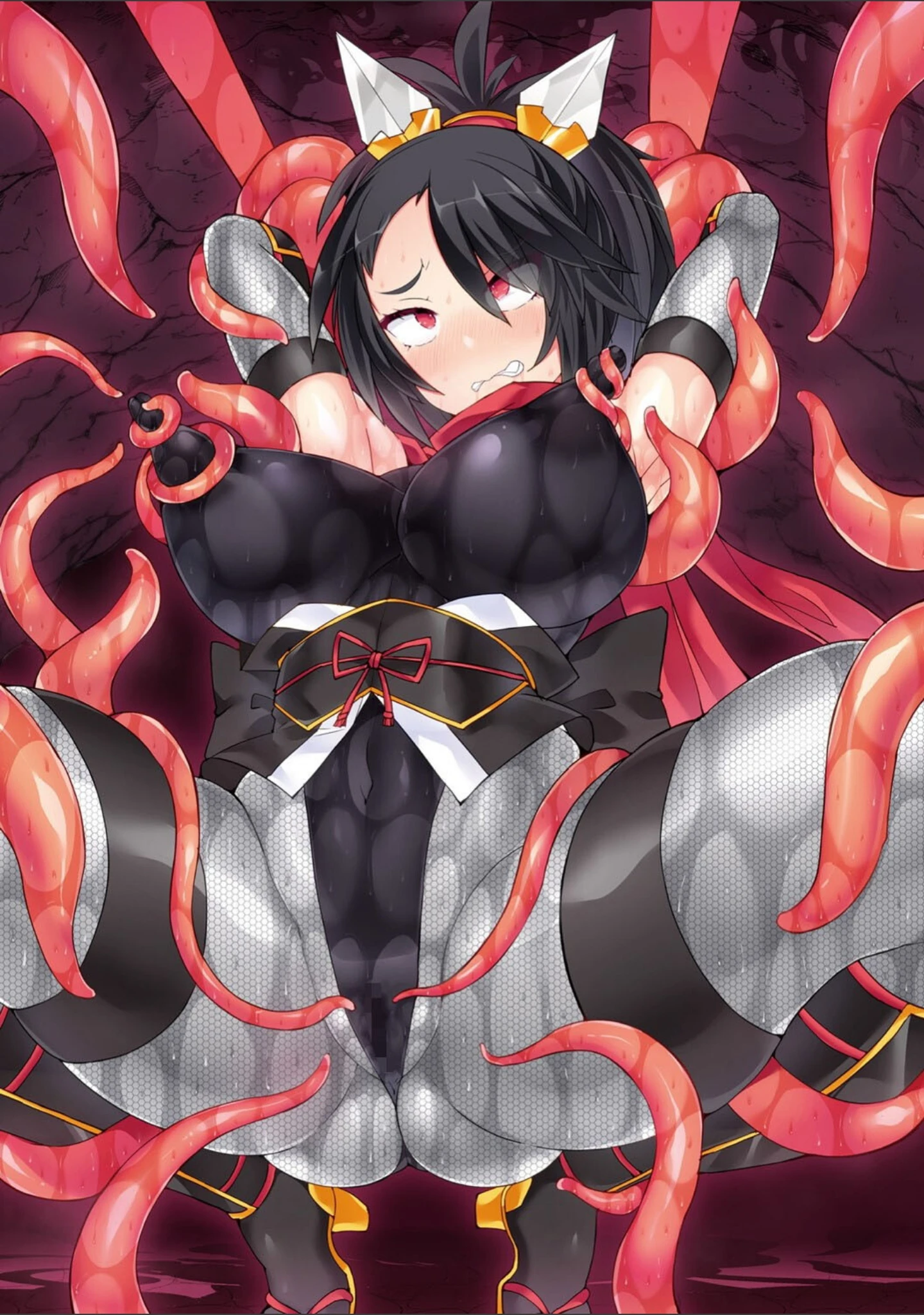 「神装魔光少女 THE COMIC」（翡翠石） 試し読み 6ページ目