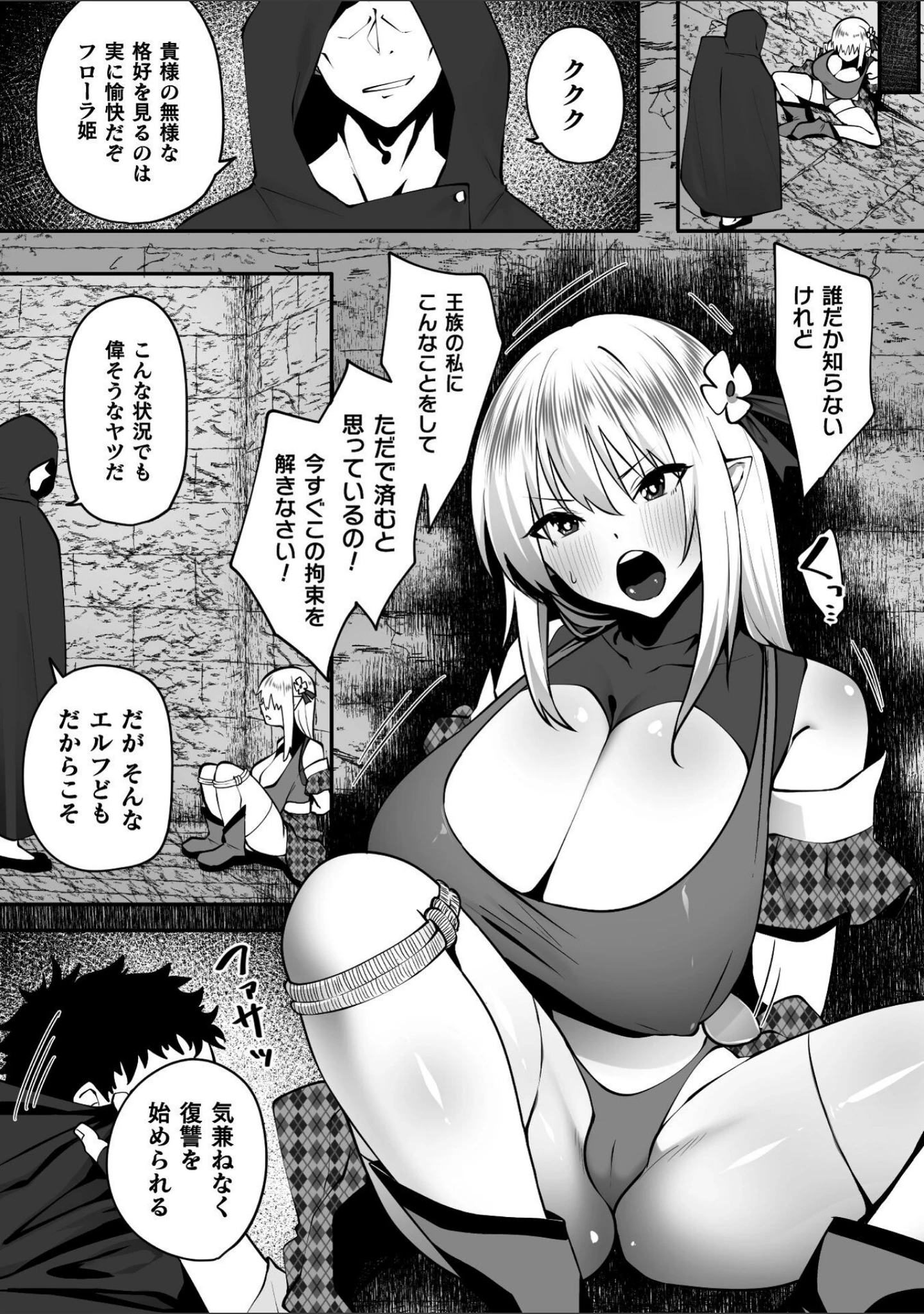 「淫堕の黒衣」（すかいれーだー） 試し読み 11ページ目