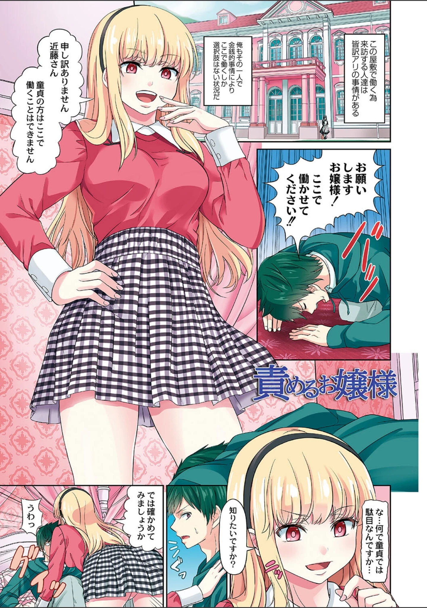 「ざ・ふぃめーる・どみねーしょん【デジタル特装版】」（山畑璃杏） 試し読み 2ページ目