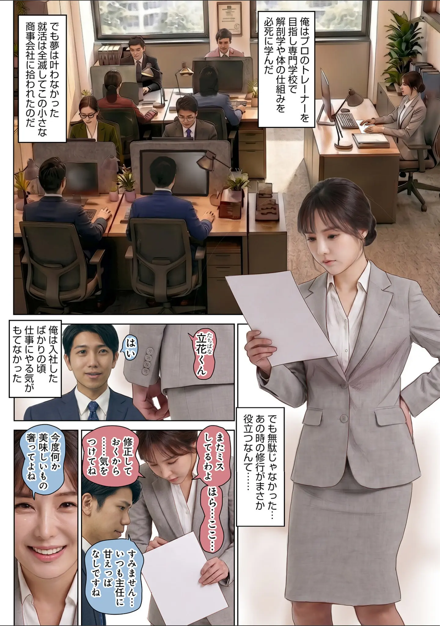 「WEB版コミック激ヤバ！207」（北方国明） 試し読み 8ページ目