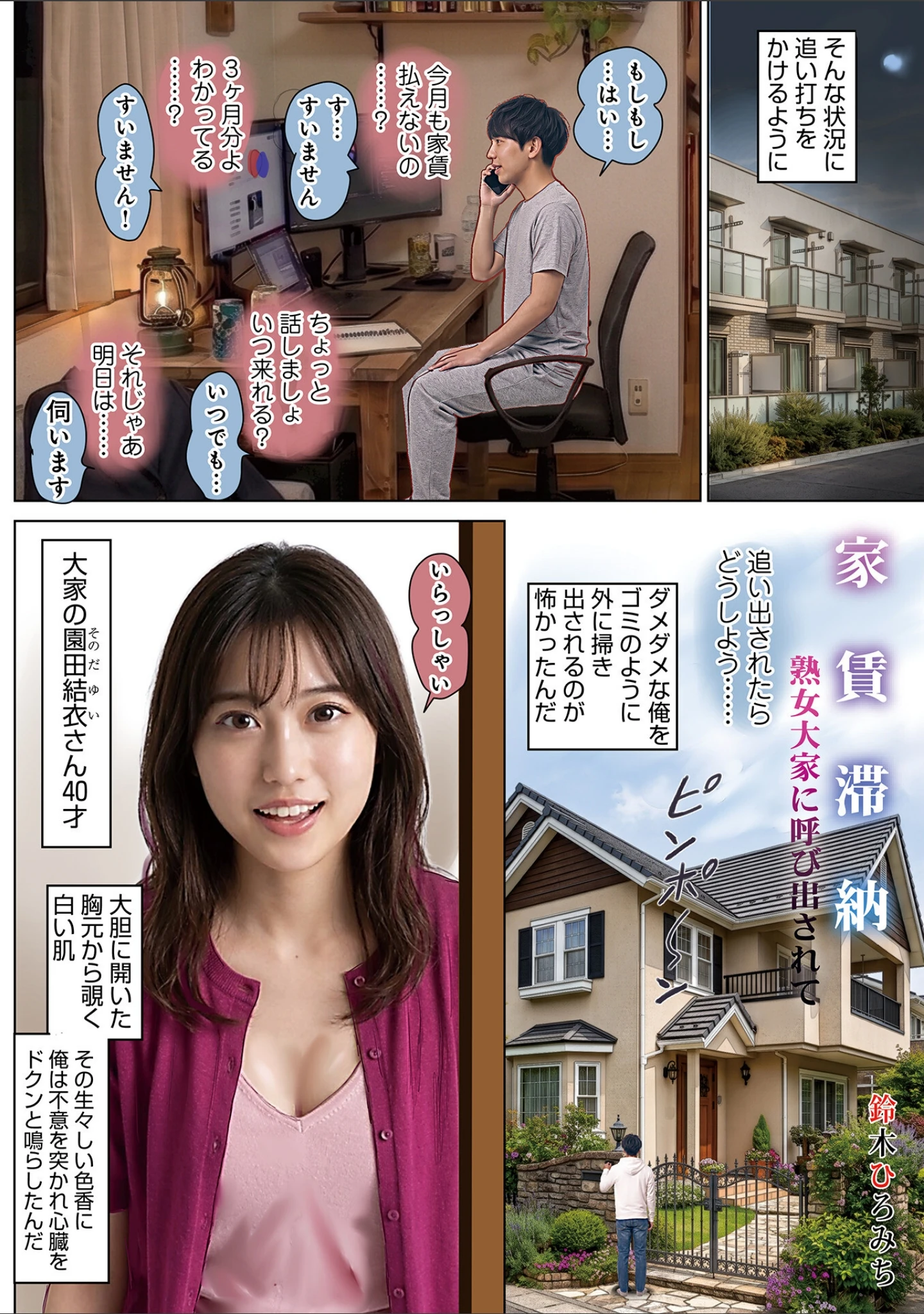 「WEB版コミック激ヤバ！210」（北方国明） 試し読み 8ページ目