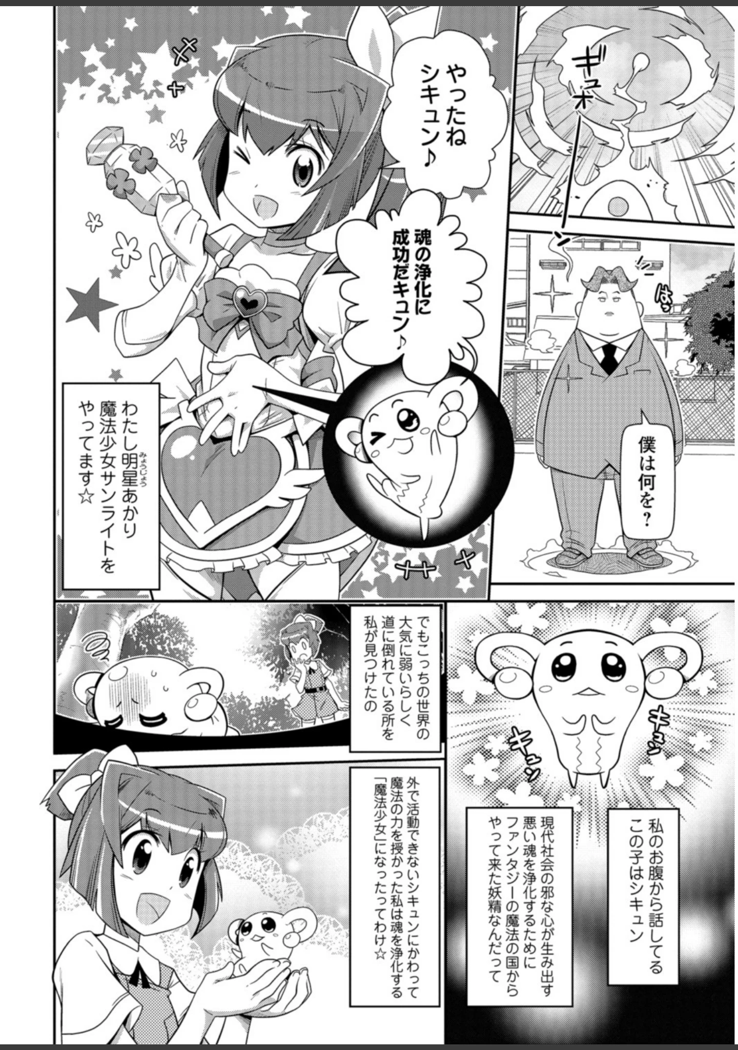 「魔法少女が世界を守るための膣内射精〜魔力の源は精液なの〜【エンタメ】」（ふじはん） 試し読み 8ページ目