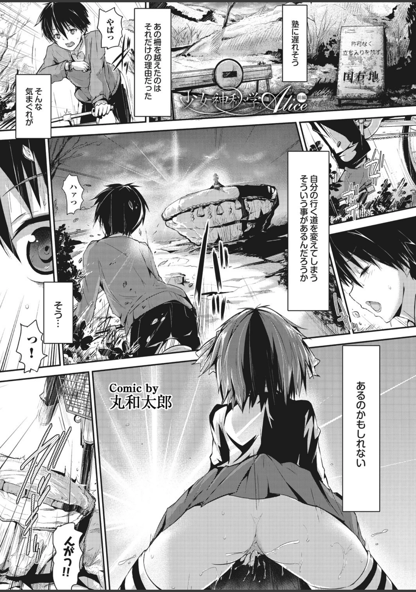 「魔法をかけられてエッチになったの…ていうのは嘘でもともとすっごくヤらしいの」（丸和太郎） 試し読み 3ページ目