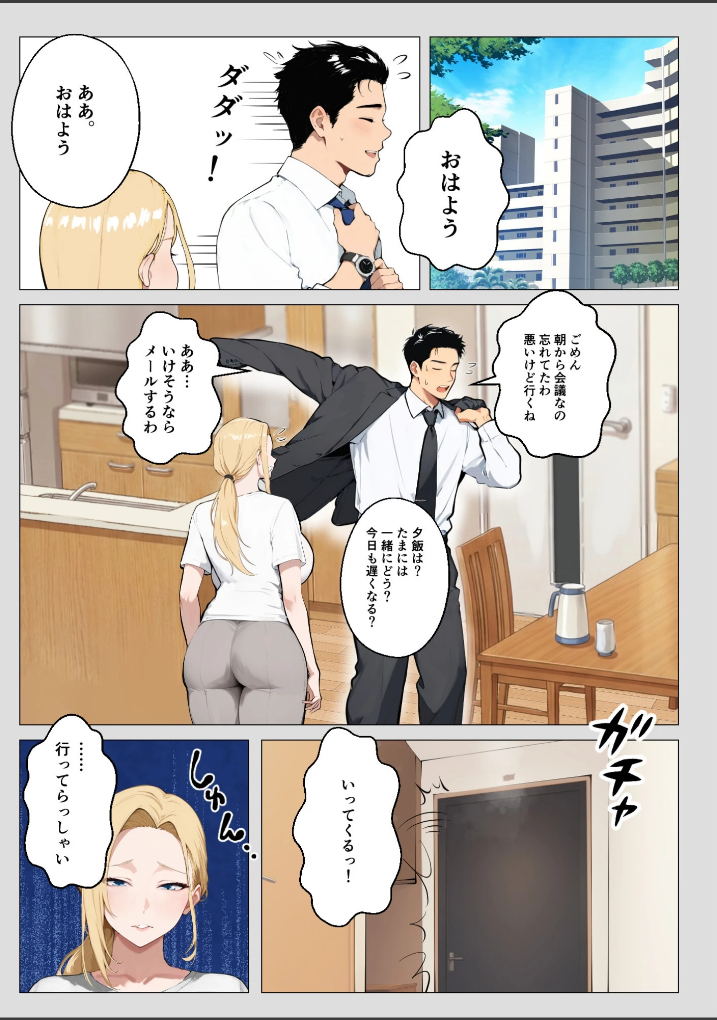 「とあるマッサージ店にて〜妻が一線を越えた理由〜」（蟹スライム） 試し読み 6ページ目