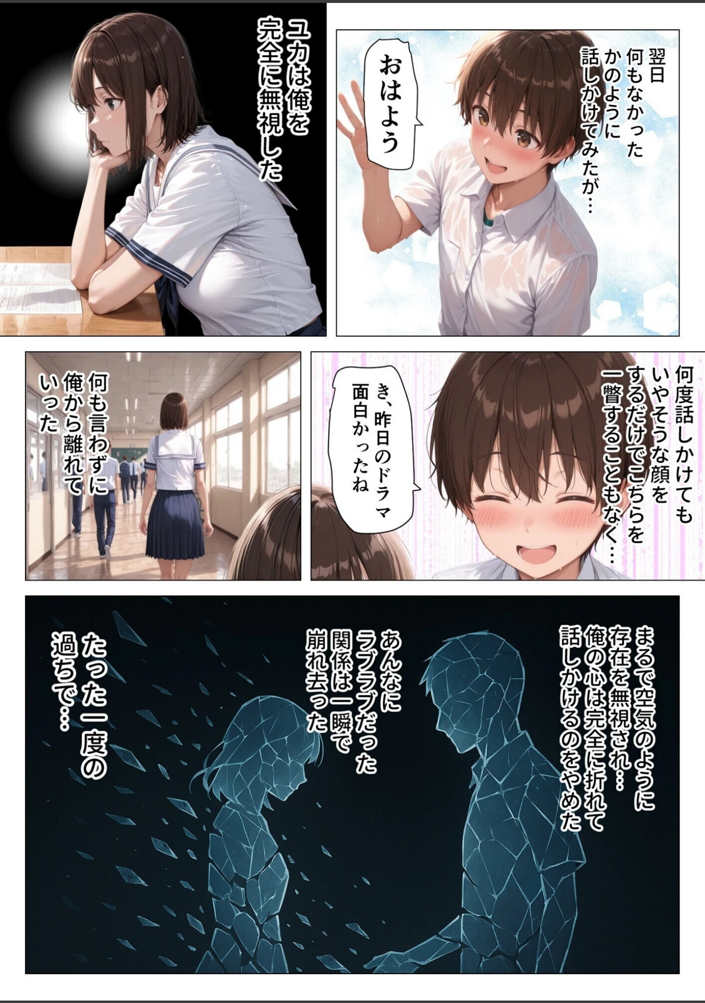 「【棒消し版】むちむち人妻になった元カノと同窓会で再会した童貞の濃密H 〜今日は私のカラダ好きに使って〜」（人妻が薫る部屋） 試し読み 16ページ目
