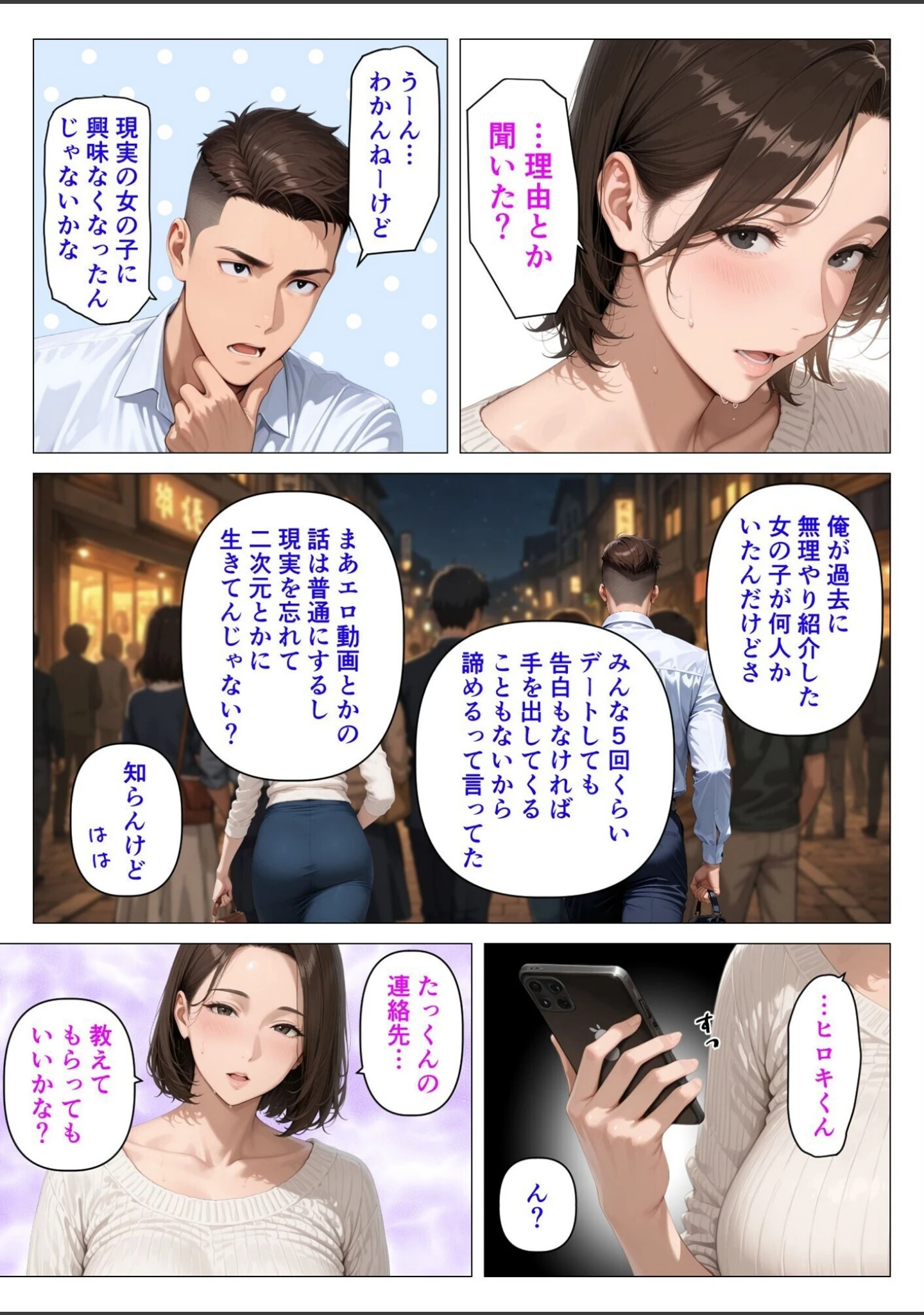 「【棒消し版】むちむち人妻になった元カノと同窓会で再会した童貞の濃密H 〜今日は私のカラダ好きに使って〜」（人妻が薫る部屋） 試し読み 22ページ目