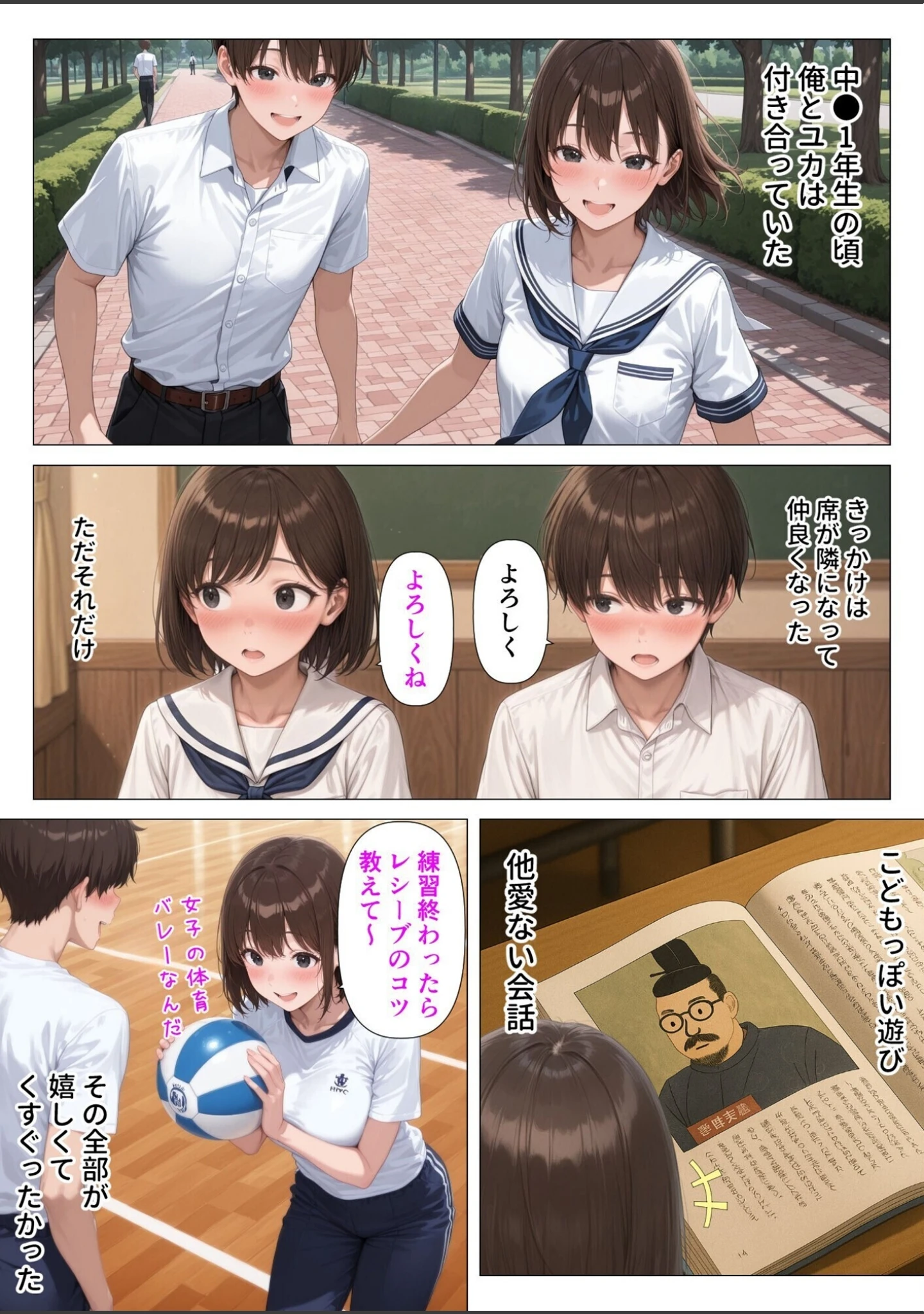 「【棒消し版】むちむち人妻になった元カノと同窓会で再会した童貞の濃密H 〜今日は私のカラダ好きに使って〜」（人妻が薫る部屋） 試し読み 8ページ目