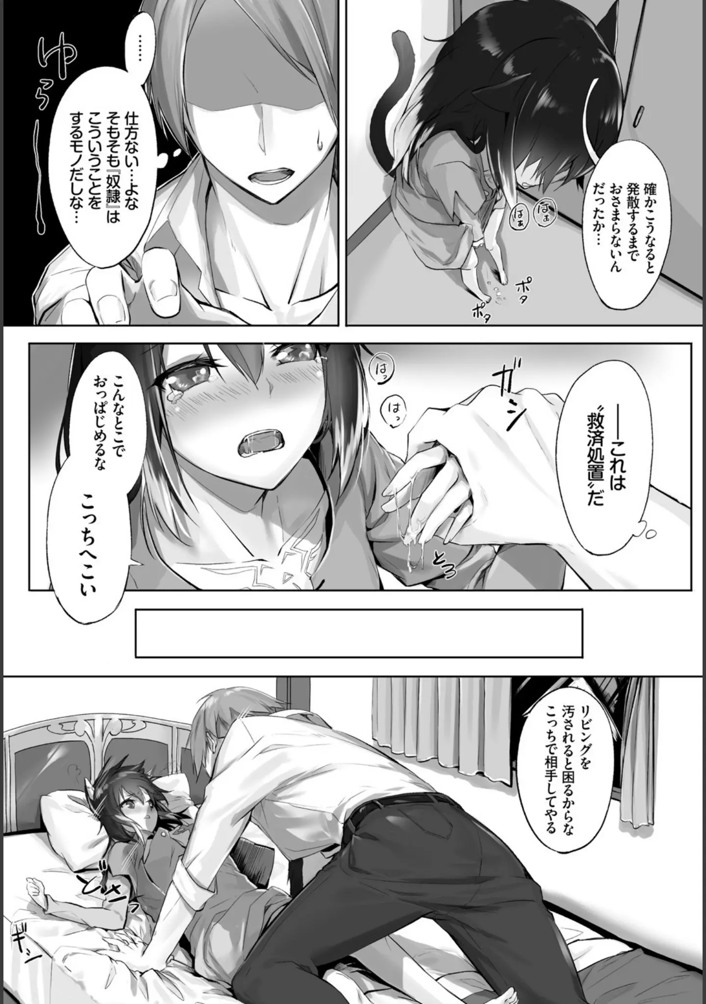 「愚か者は猫耳奴●に依存する〜初めての調教生活〜 完全版」（京極燈弥） 試し読み 13ページ目