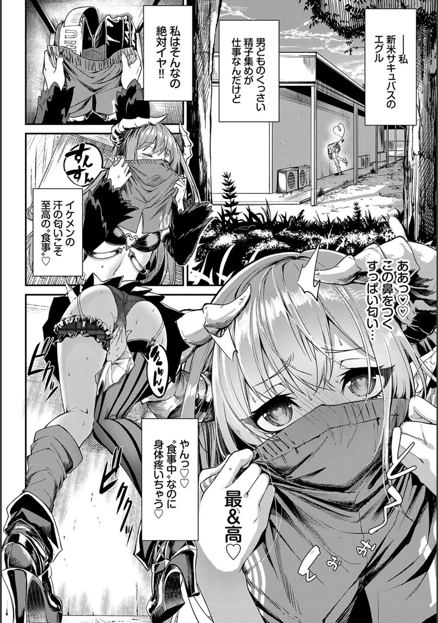 「フェチズム VOL.2〜サキュバスSEX編 1〜」（ロッコ） 試し読み 7ページ目