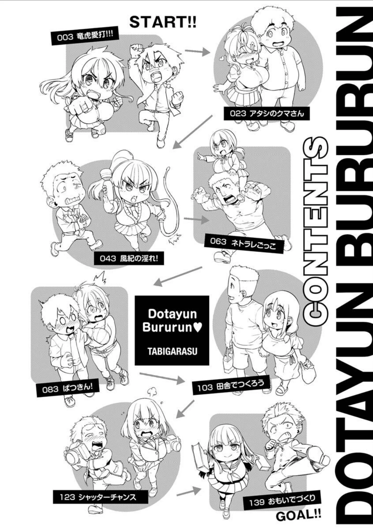 「ドたゆんぶるるん」（旅烏） 試し読み 2ページ目
