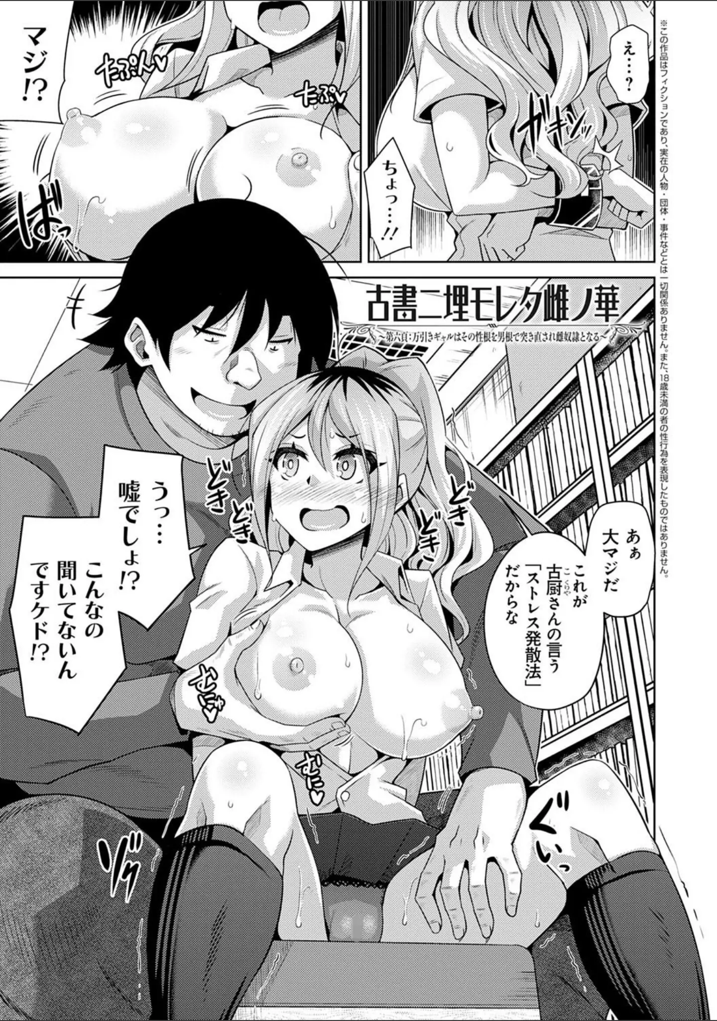 「古書ニ埋モレタ雌ノ華」（肉そうきゅー。） 試し読み 15ページ目