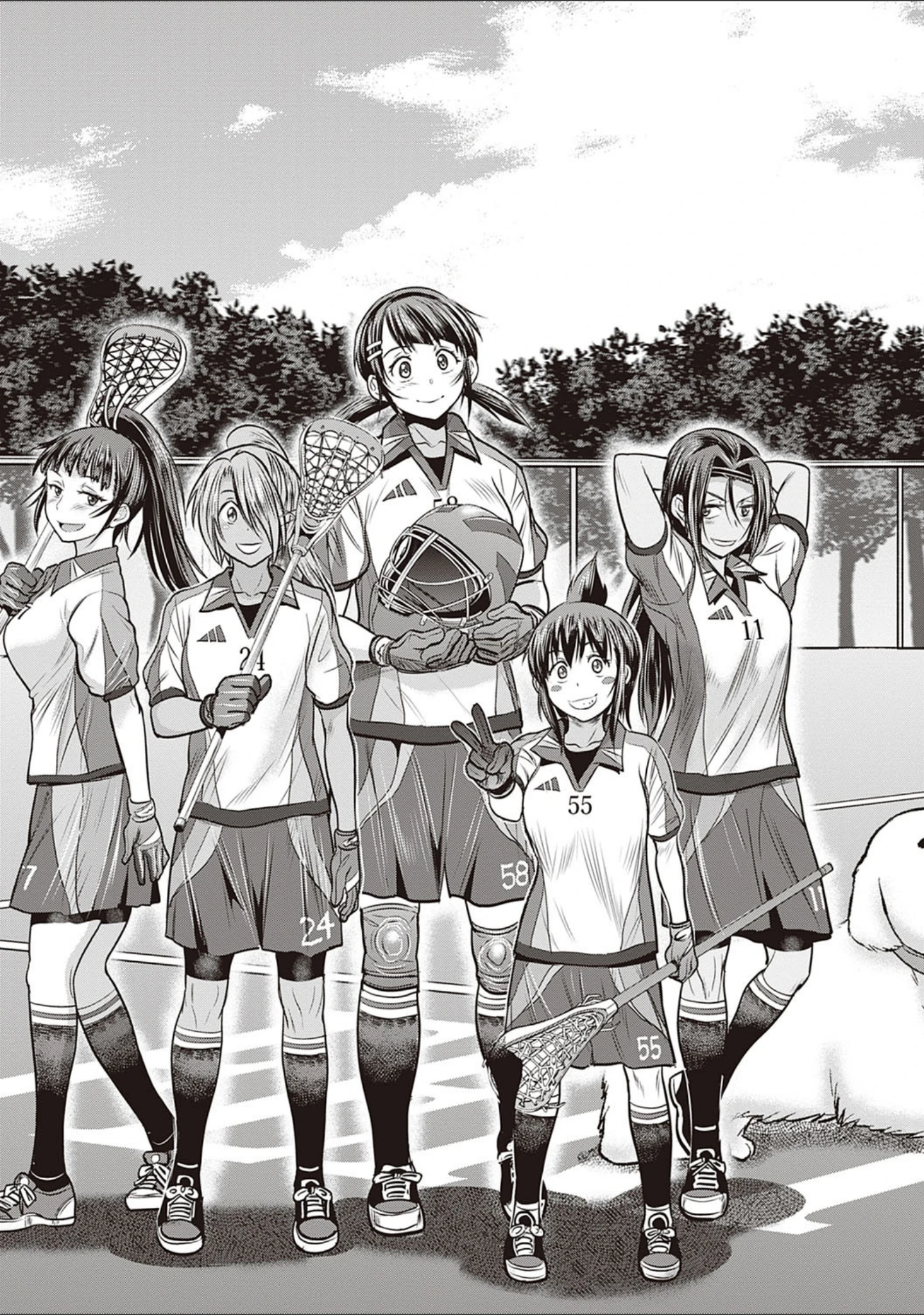 「じょしラク！ 2 Years Later 3・4【デジタル合本版】」（DISTANCE） 試し読み 45ページ目