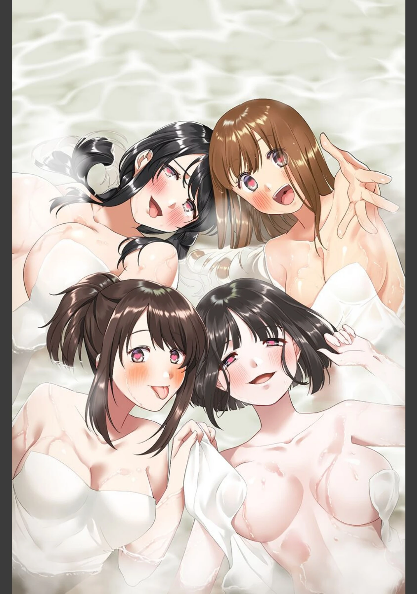 「催●アイテムでハーレム！温泉美女 制服女子 転校生」（桃院もも） 試し読み 3ページ目
