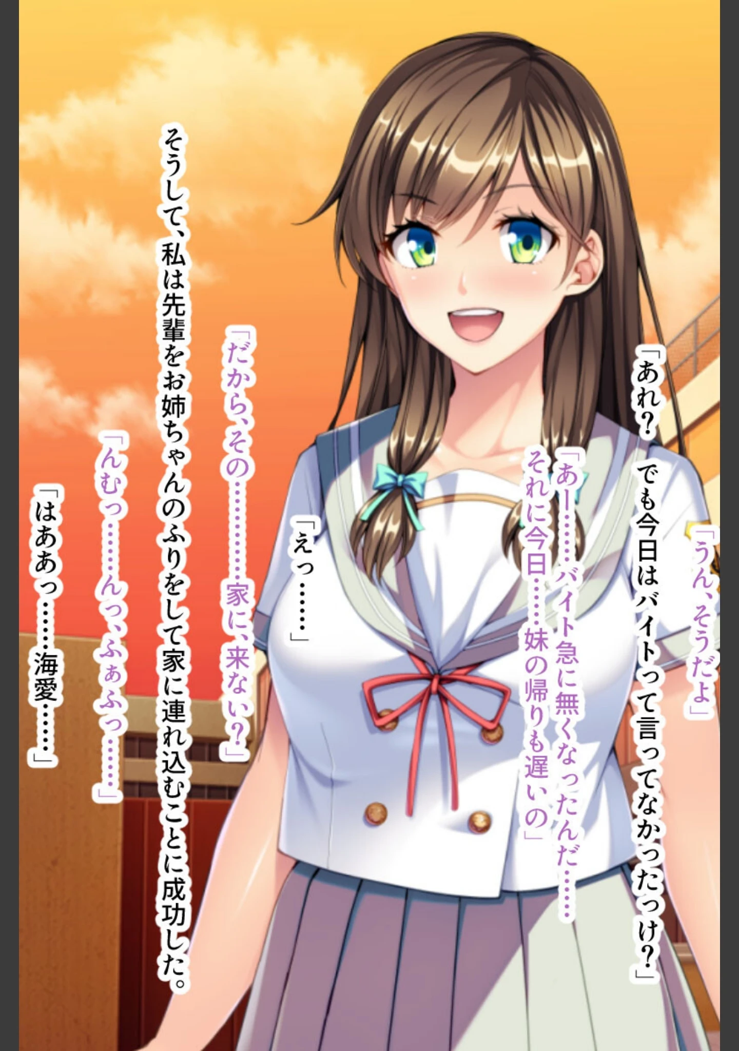 「お姉ちゃんにはできなかったこと、ヤらせてあげる☆ 〜妄執の双子丼〜」（大人のSEXY絵本） 試し読み 13ページ目