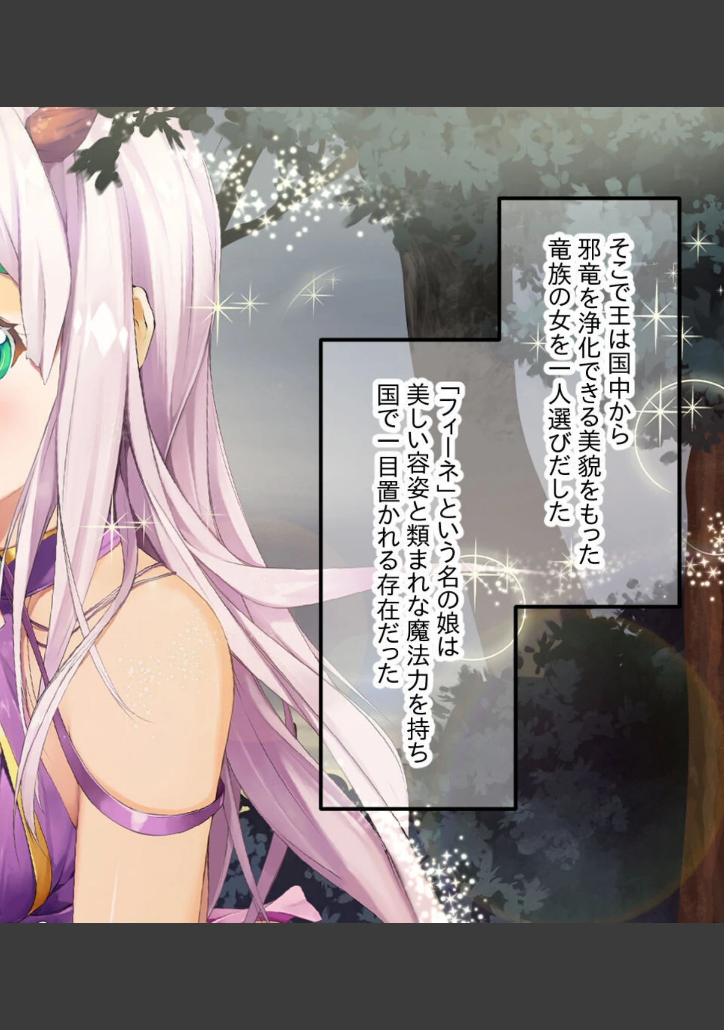 「ドラゴニア 〜龍聖女フィーネの浄化儀式〜」（大人のSEXY絵本） 試し読み 4ページ目