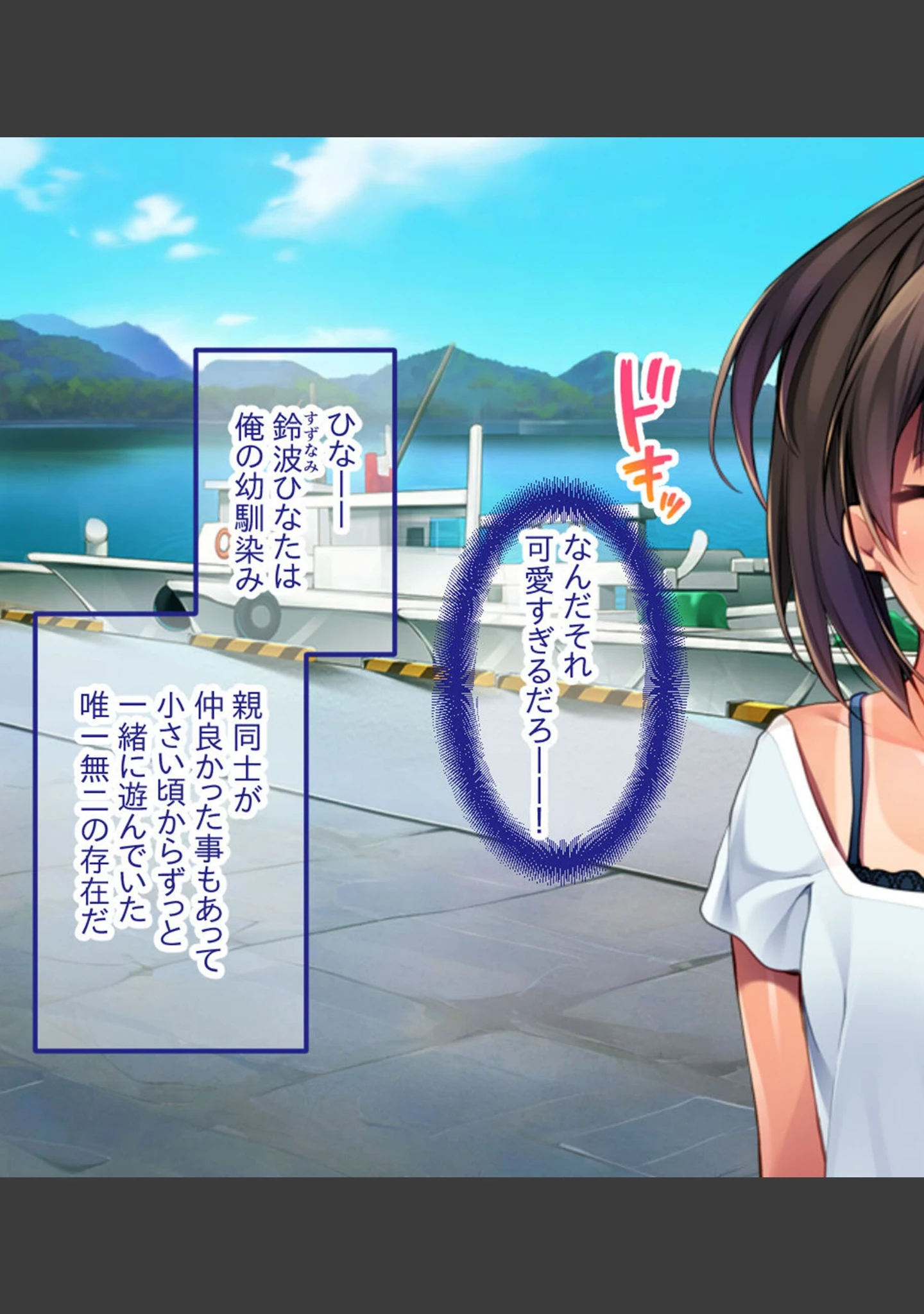 「つるぷに初恋純情えっち！〜日焼け肌のカノジョと溶け合う孕ませの夏〜」（大人のSEXY絵本） 試し読み 5ページ目