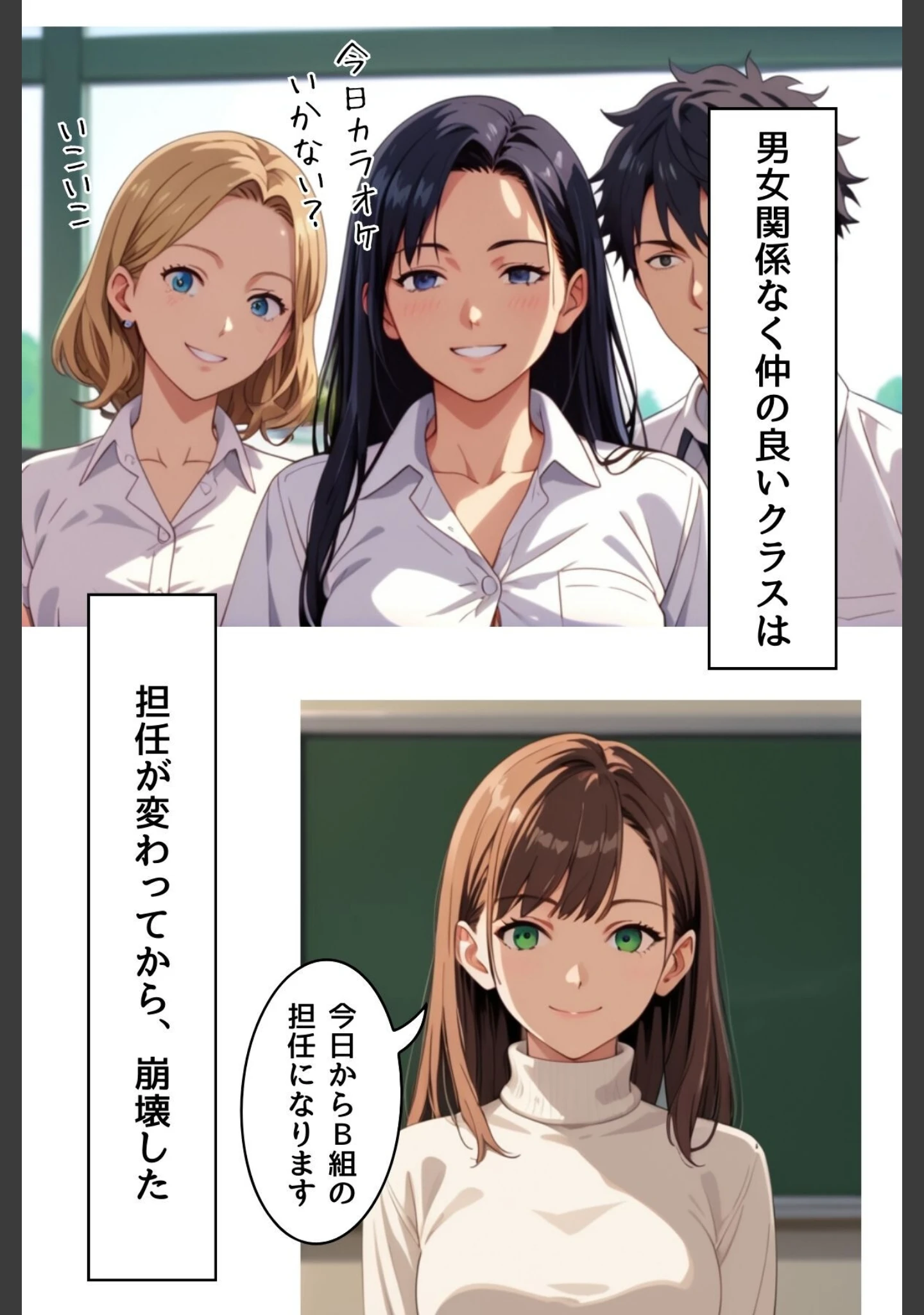 「催淫スクール〜咽び泣くメスガキたち〜【R指定】合冊版」（Kairi） 試し読み 13ページ目