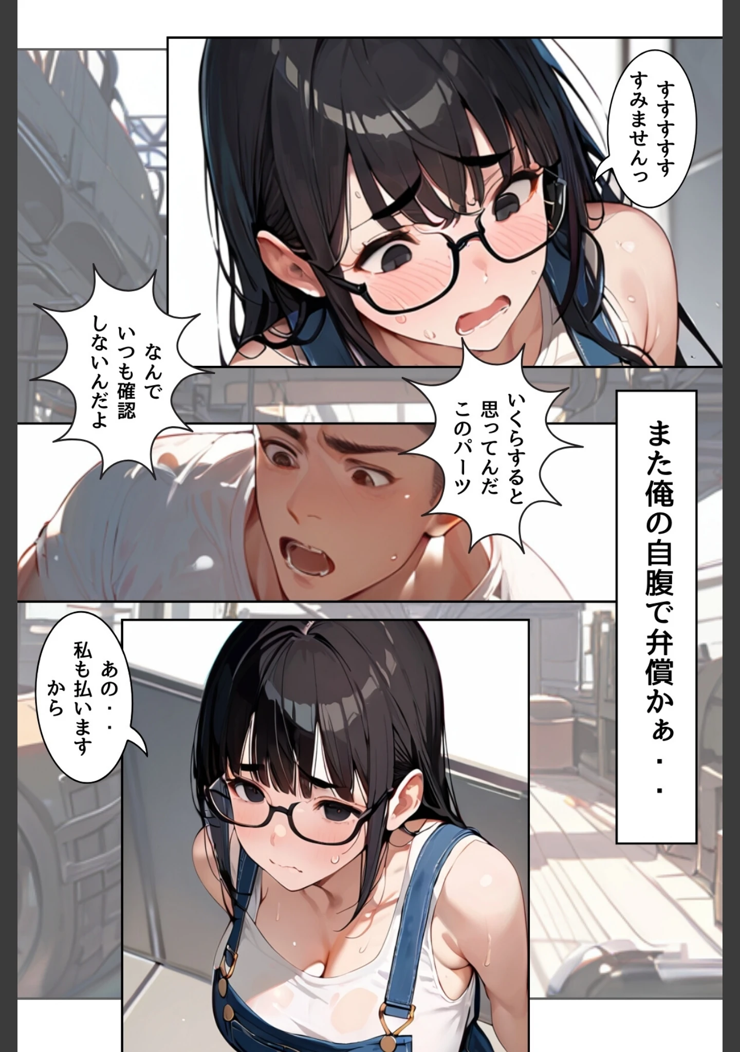 「あの娘の残業はイケない副業 R指定【合冊版】」（Kairi） 試し読み 10ページ目