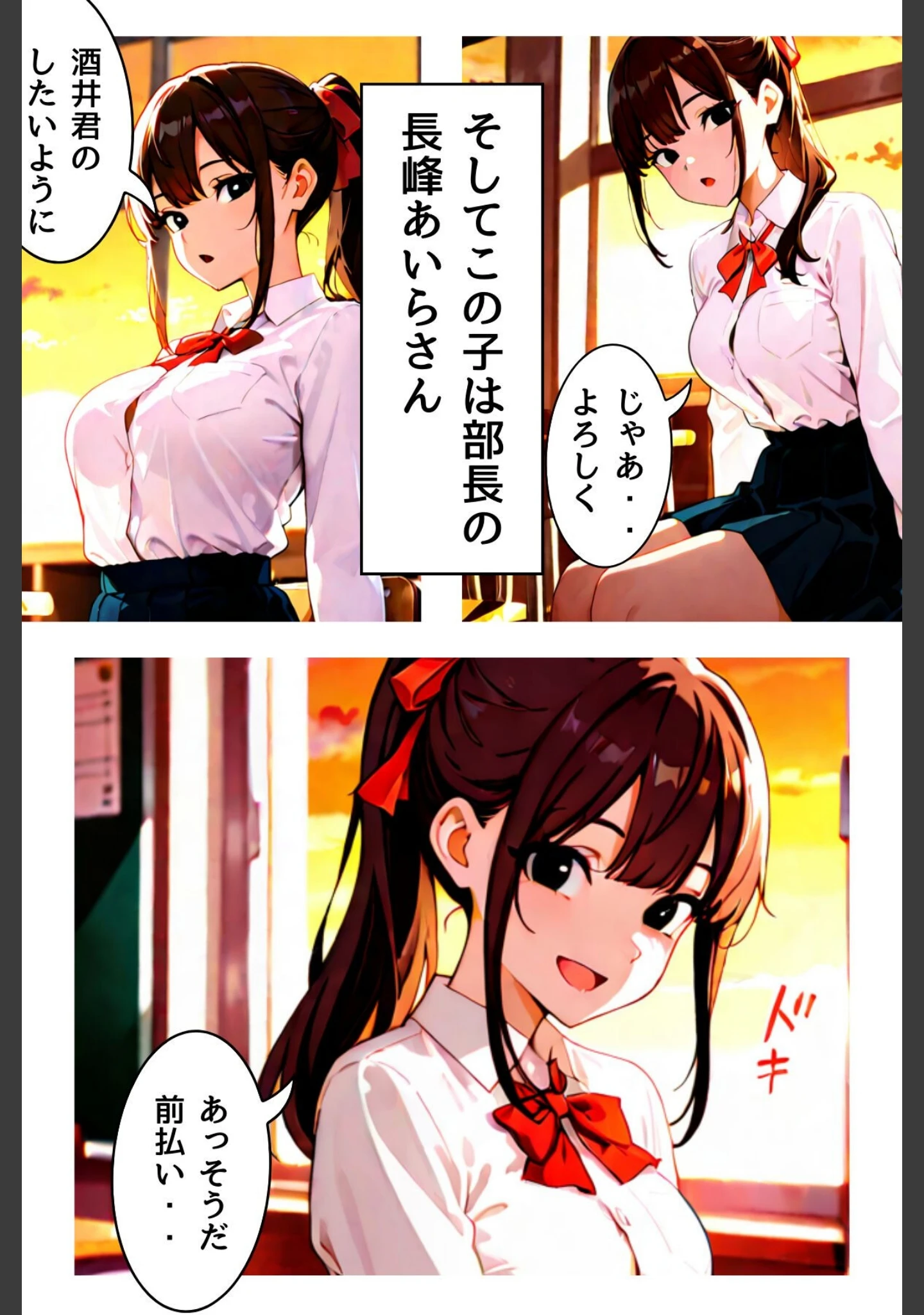 「放課後性販売クラブ 商業科の実践授業」（MaiMai） 試し読み 11ページ目