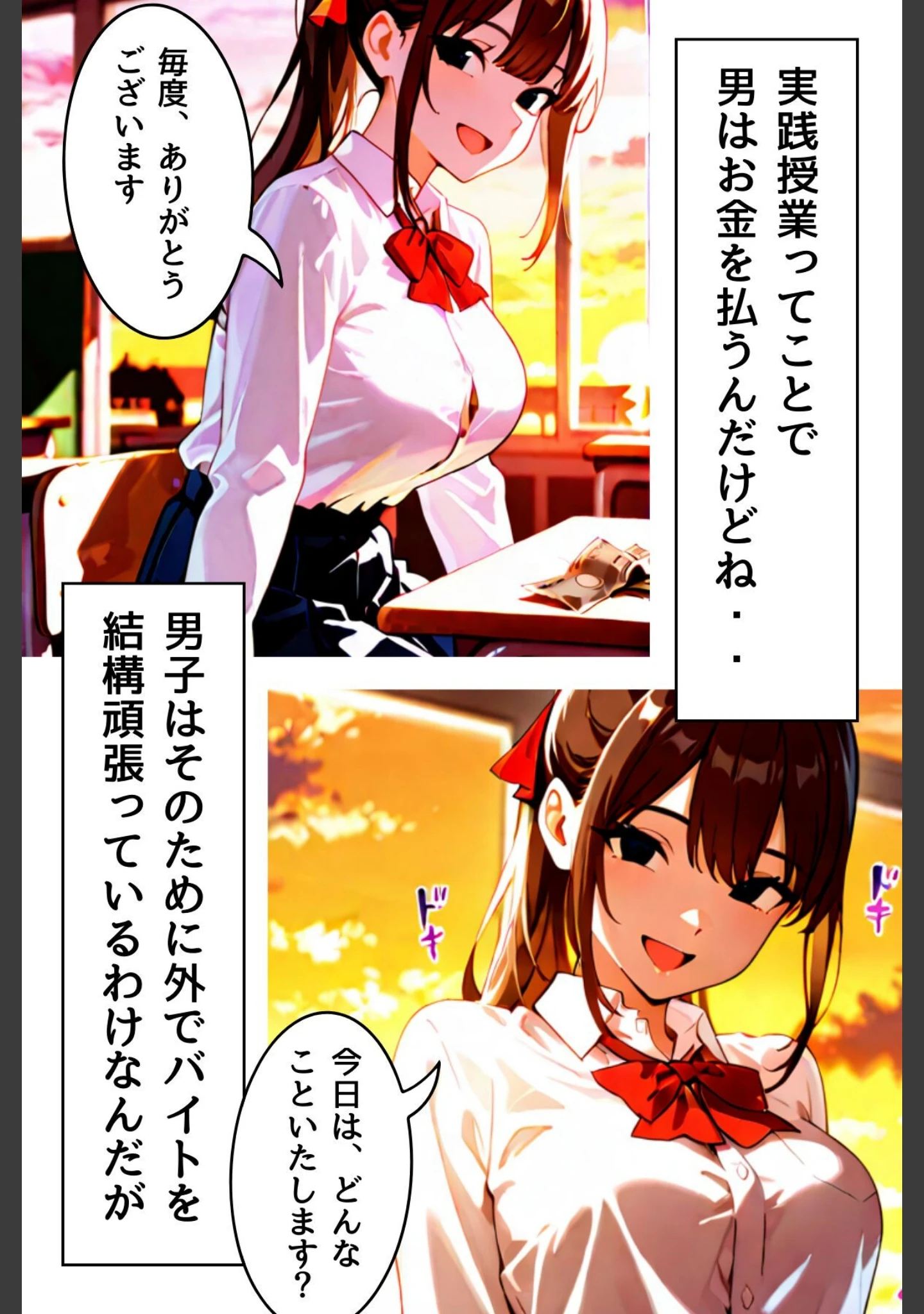 「放課後性販売クラブ 商業科の実践授業」（MaiMai） 試し読み 12ページ目