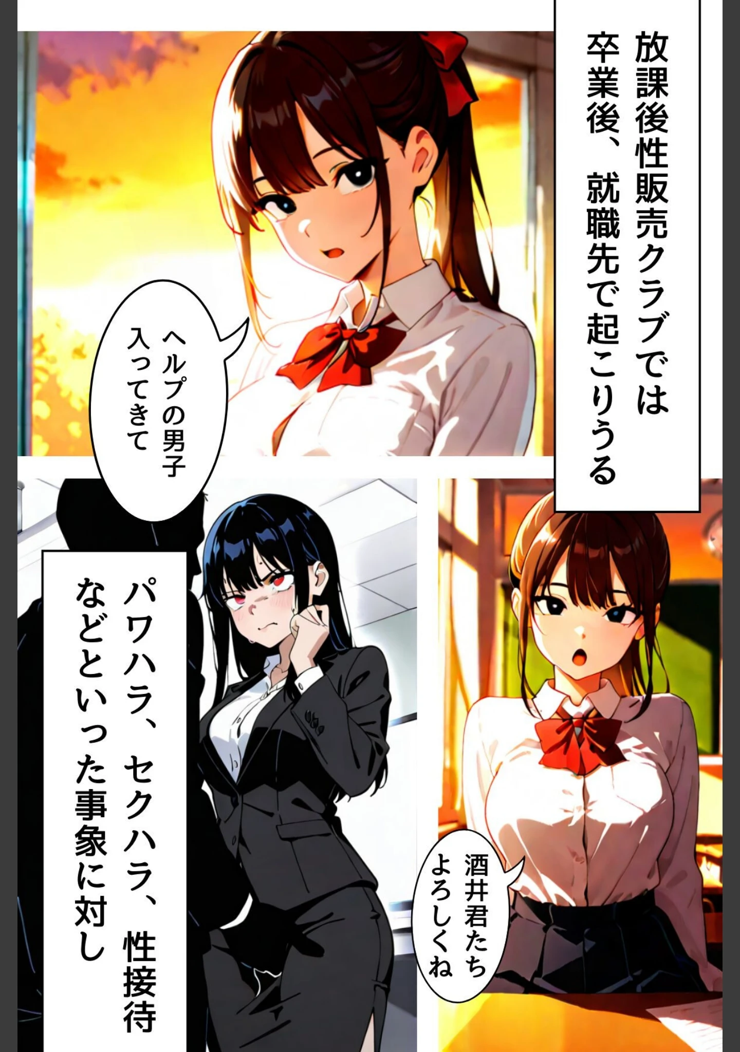「放課後性販売クラブ 商業科の実践授業」（MaiMai） 試し読み 8ページ目