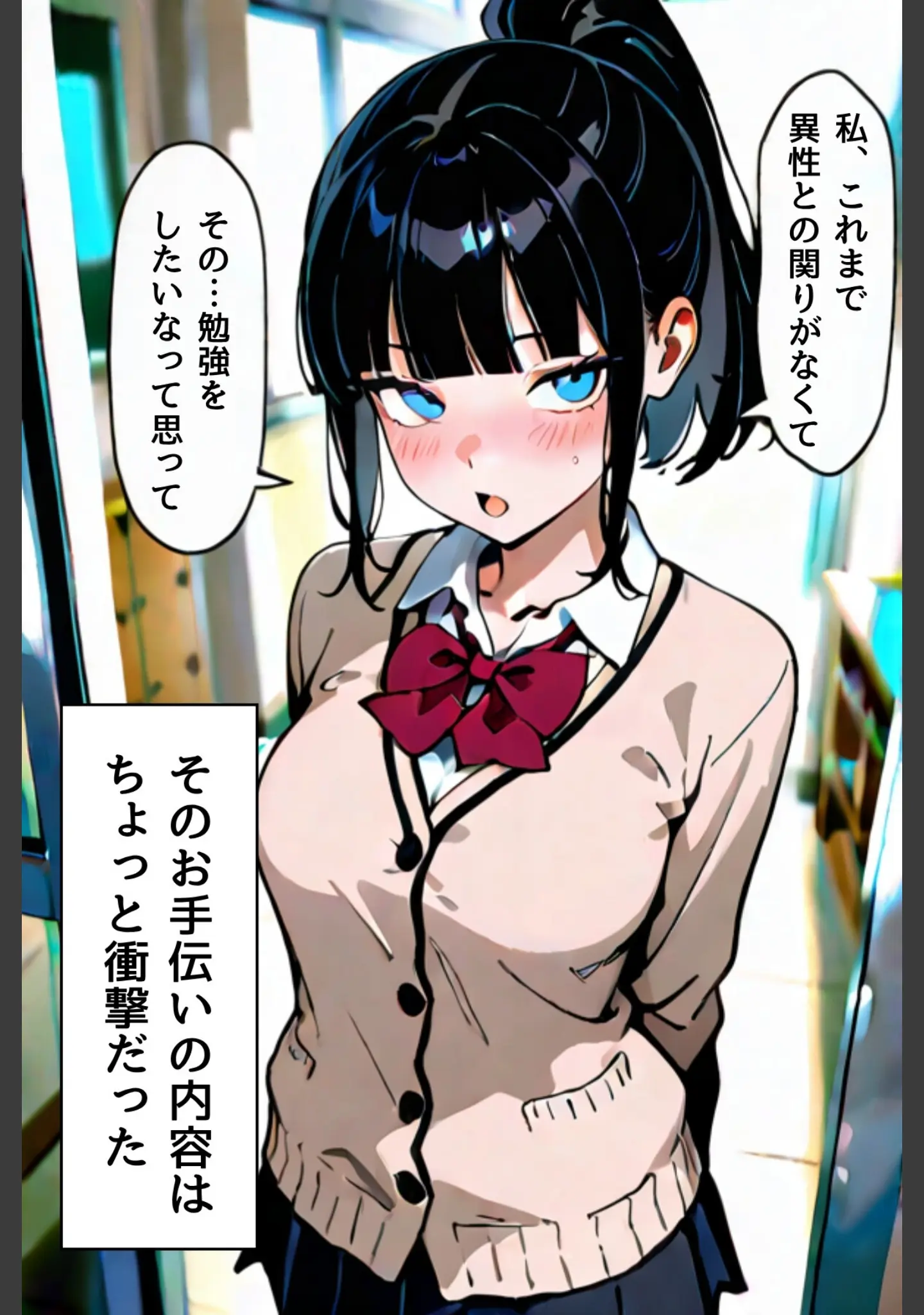 「委員長瑛子、セックス勉強中」（MaiMai） 試し読み 10ページ目