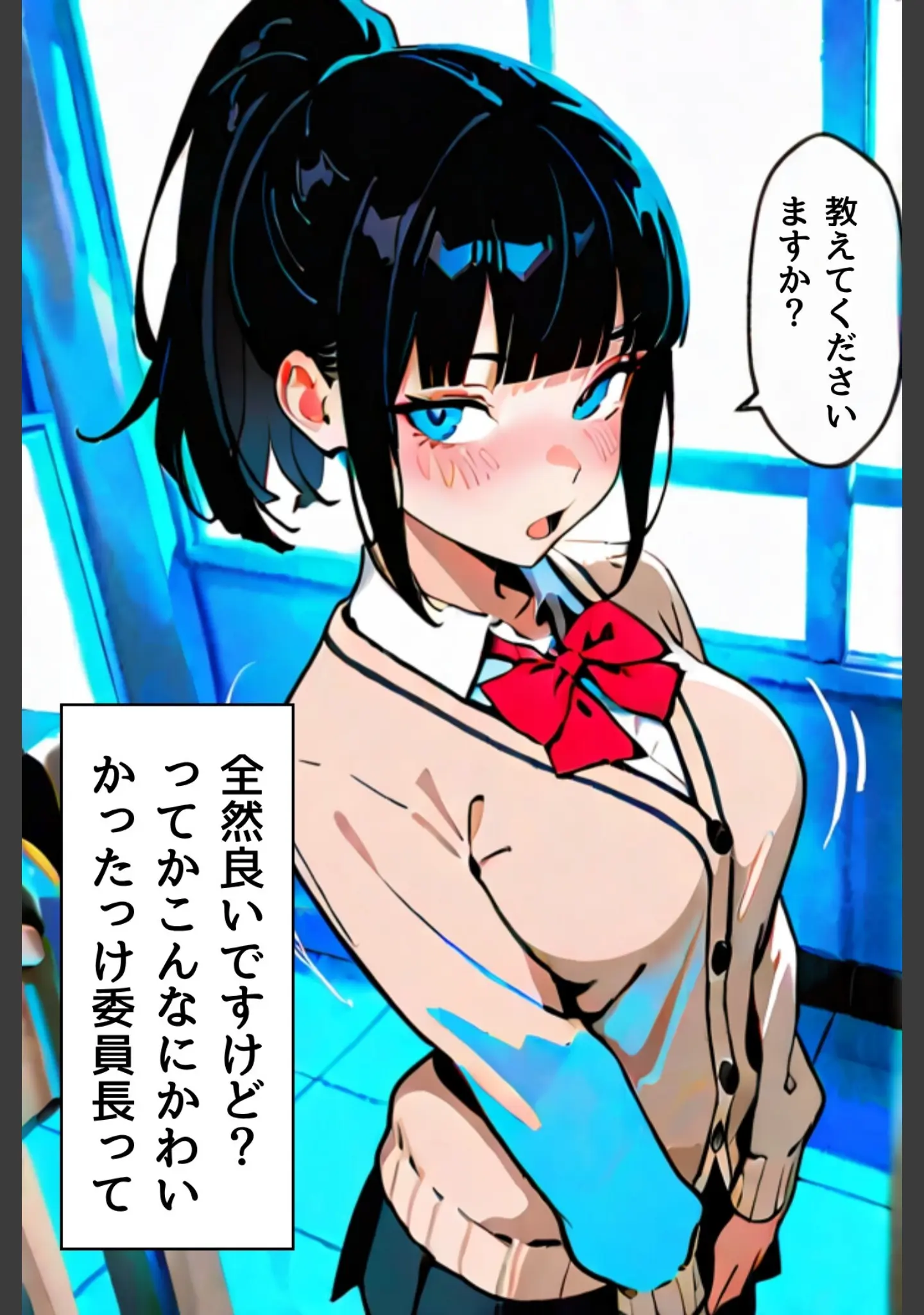 「委員長瑛子、セックス勉強中」（MaiMai） 試し読み 11ページ目