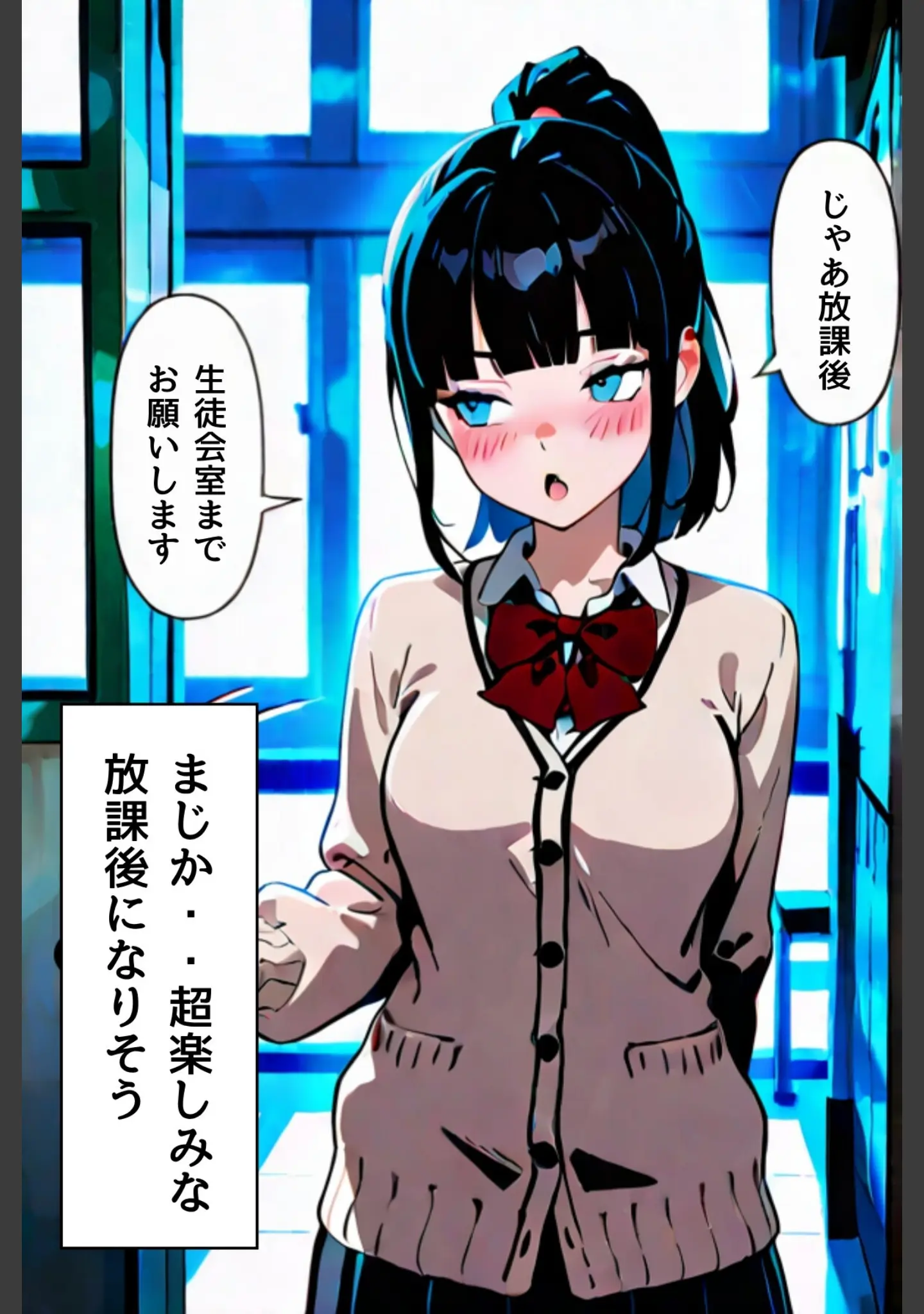 「委員長瑛子、セックス勉強中」（MaiMai） 試し読み 13ページ目