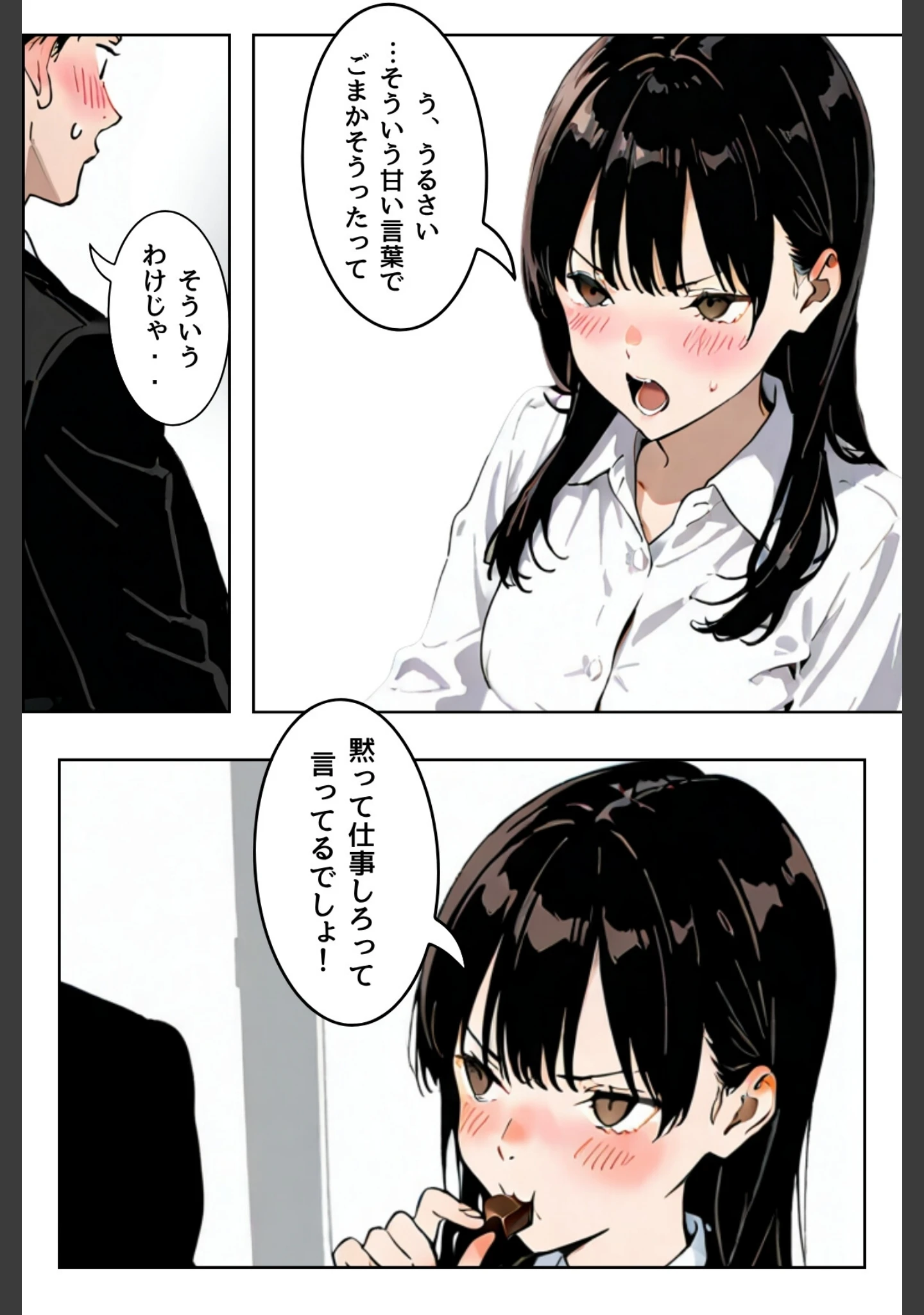 「OLレイナ、残業の果てに 〜ツンデレ上司と部下の夜〜」（Kairi） 試し読み 12ページ目