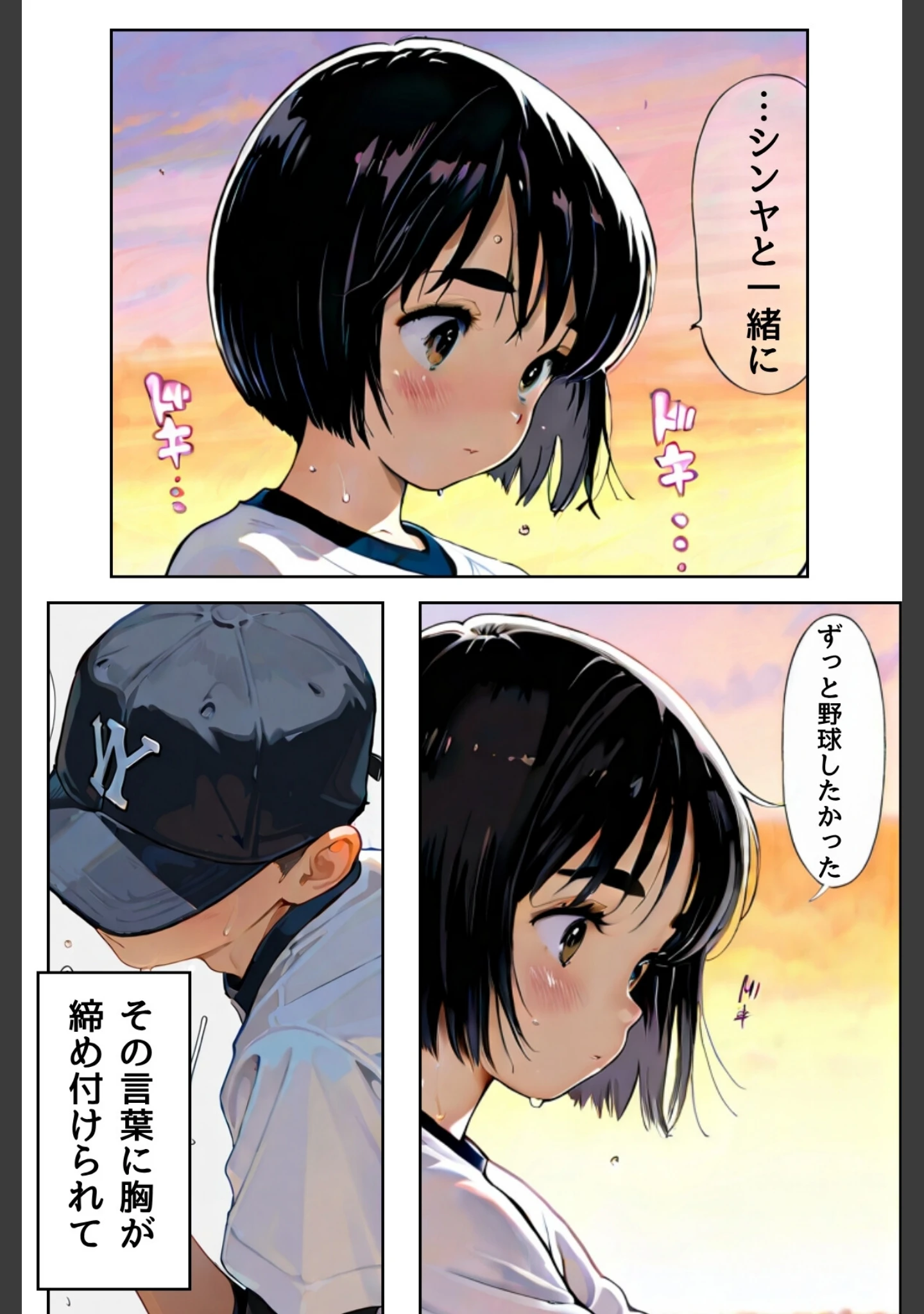 「ユニフォームを脱いだ彼女は淫らに笑う」（GENKAi） 試し読み 11ページ目