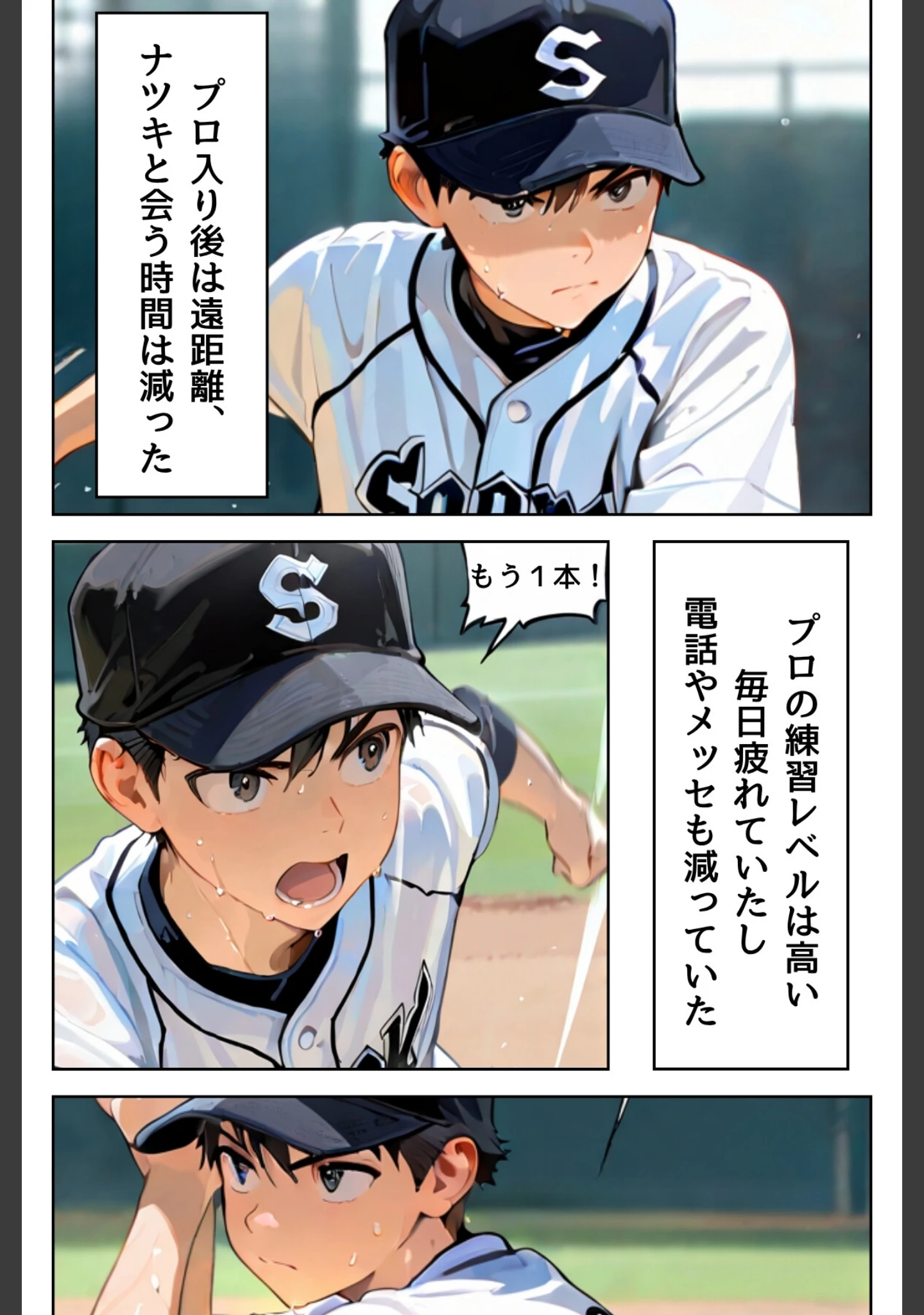 「ユニフォームを脱いだ彼女は淫らに笑う」（GENKAi） 試し読み 19ページ目