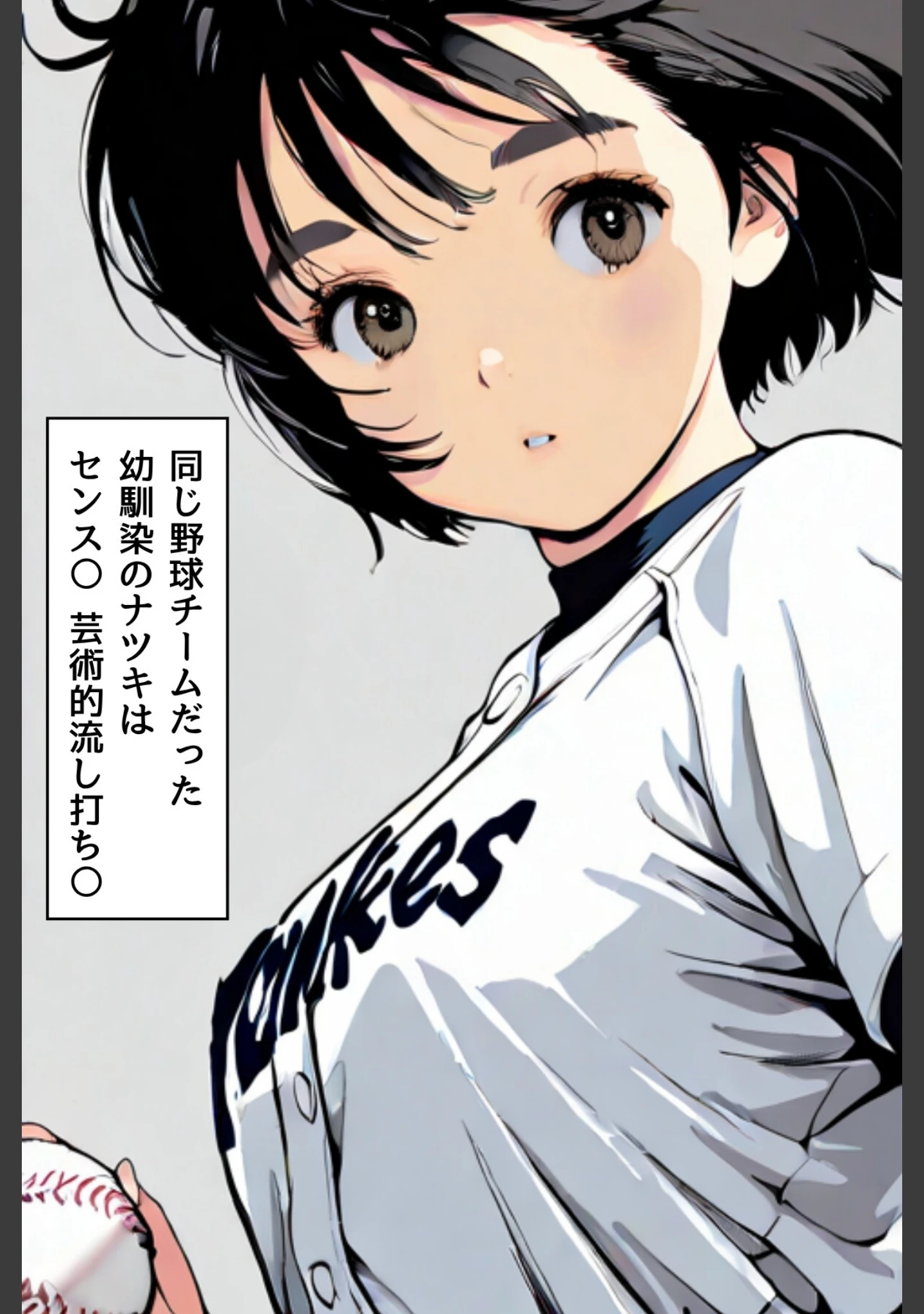 「ユニフォームを脱いだ彼女は淫らに笑う」（GENKAi） 試し読み 3ページ目