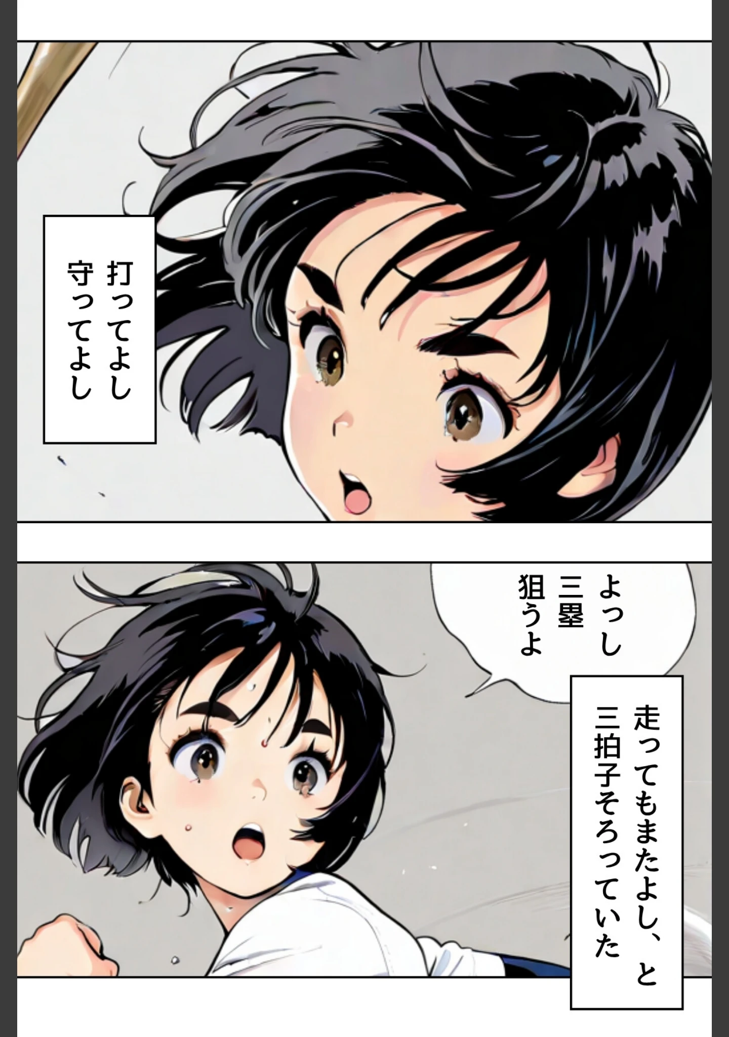 「ユニフォームを脱いだ彼女は淫らに笑う」（GENKAi） 試し読み 4ページ目