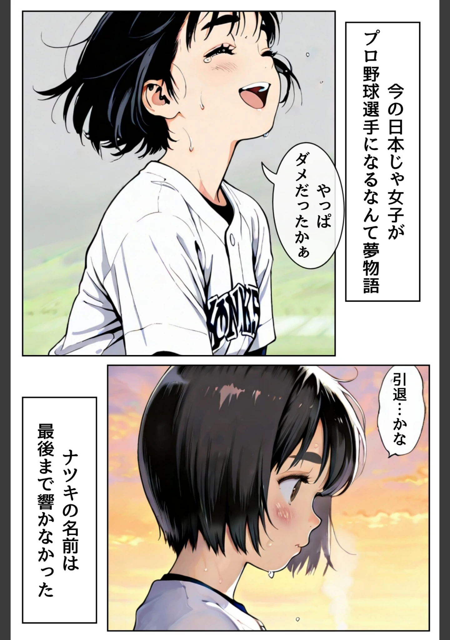「ユニフォームを脱いだ彼女は淫らに笑う」（GENKAi） 試し読み 8ページ目
