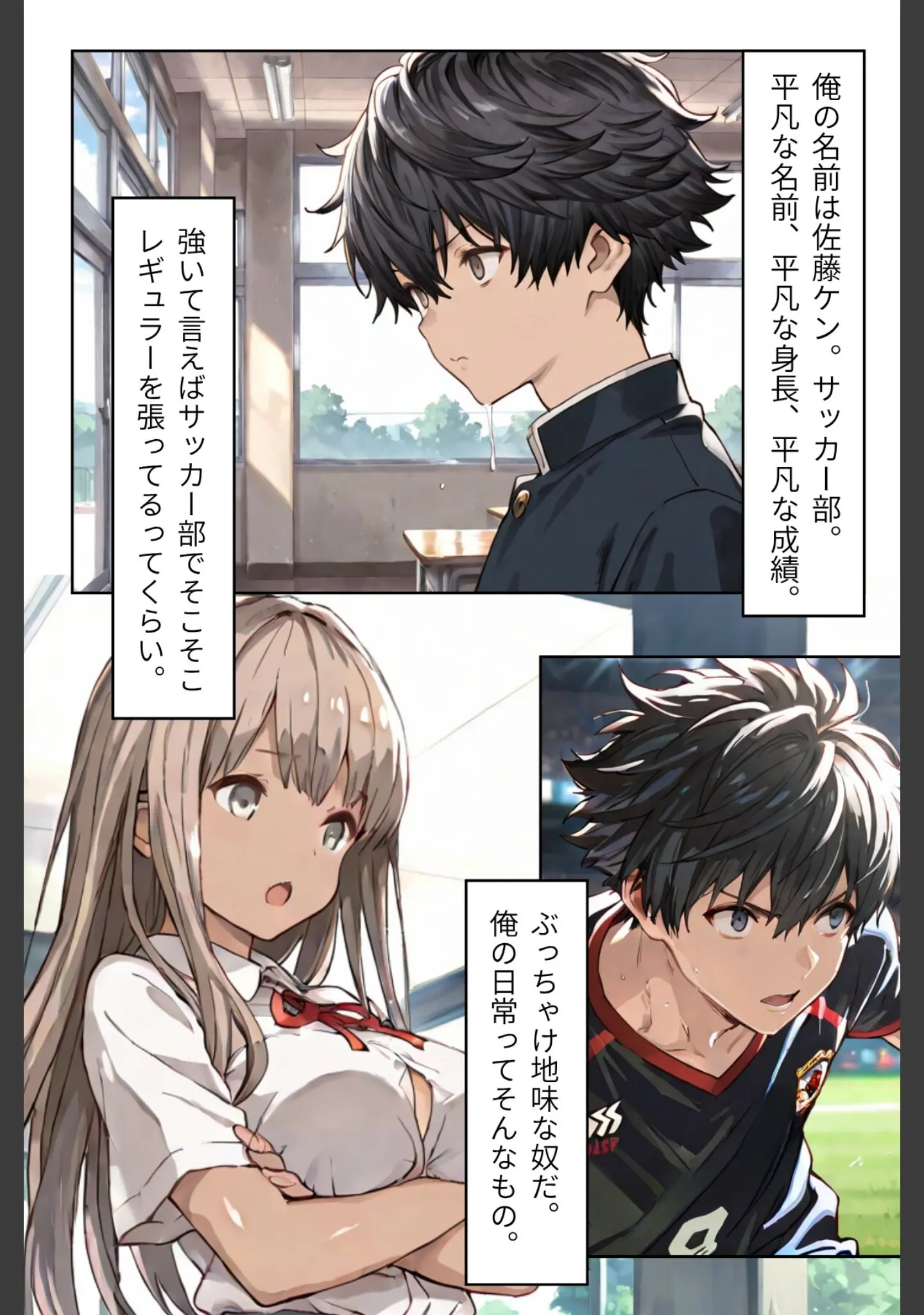 「幼なじみギャルと巨乳姉の甘い罠〜ミイヒとメル姉〜【R指定合冊版】」（LUUMI） 試し読み 3ページ目