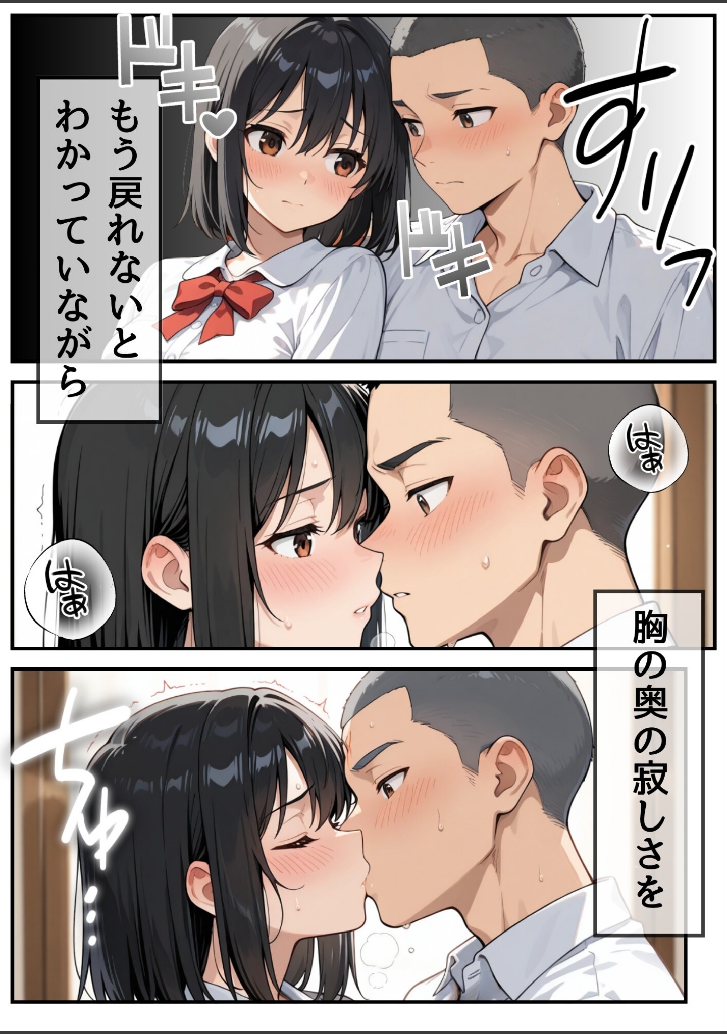 3か月なら、大丈夫だと思ってた。〜留学した僕の留守中に、一途な彼女が汚されるまで〜R指定（単話） サンプル 4