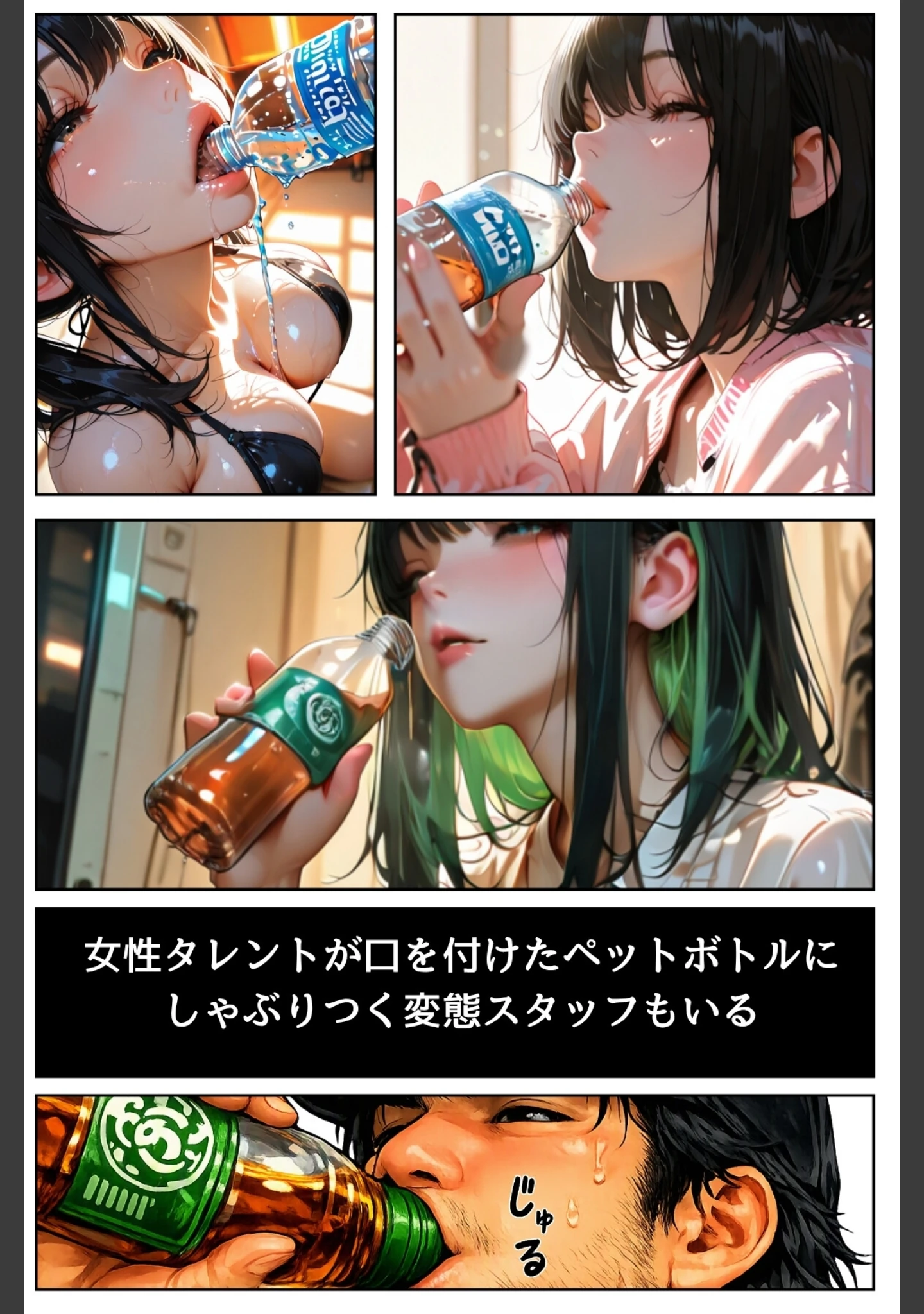 「なんでアンタが挿れてんの？〜ド底辺の僕が生意気な美女とパコれる理由〜（単話）」（テングサ） 試し読み 10ページ目