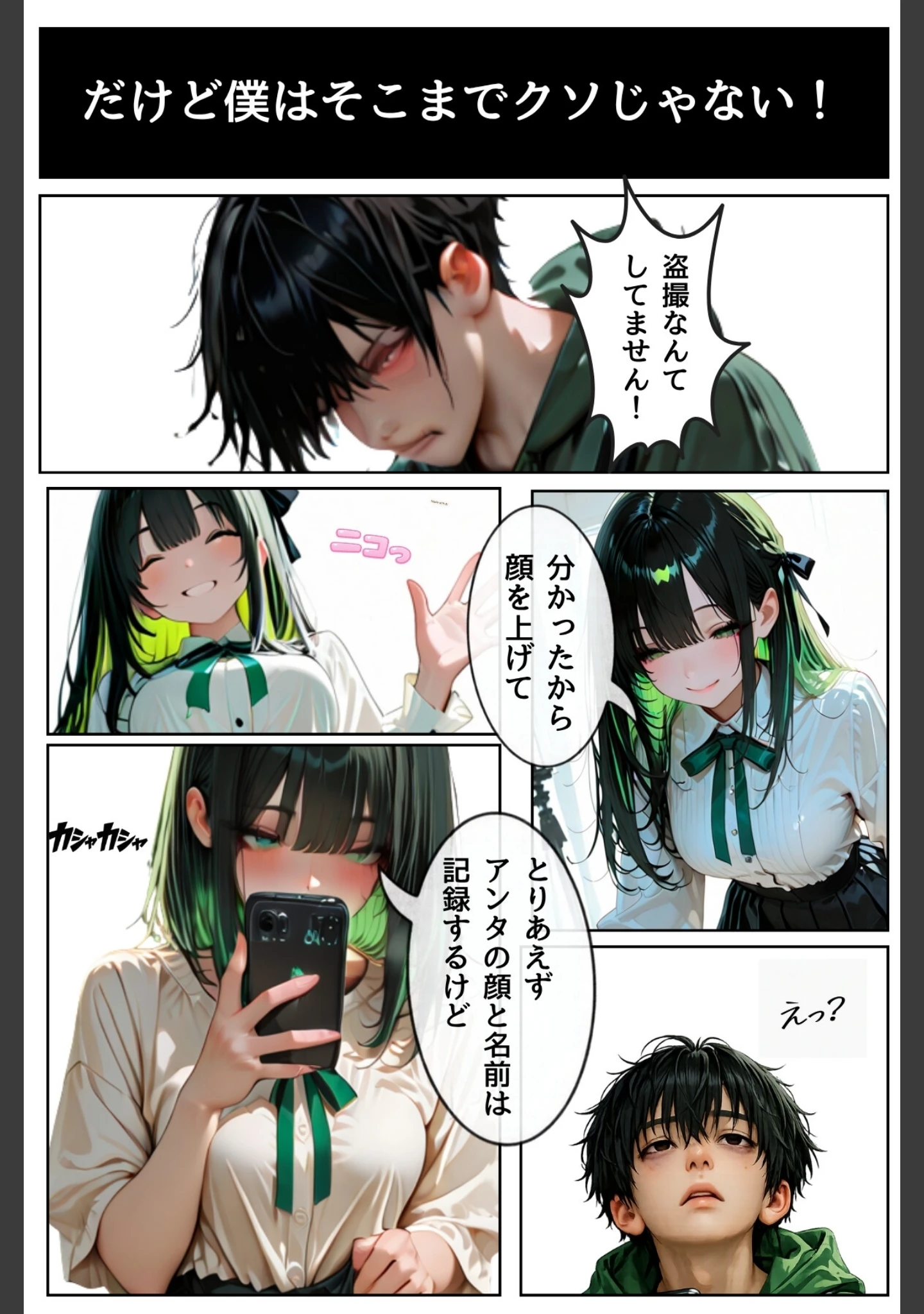 「なんでアンタが挿れてんの？〜ド底辺の僕が生意気な美女とパコれる理由〜（単話）」（テングサ） 試し読み 11ページ目