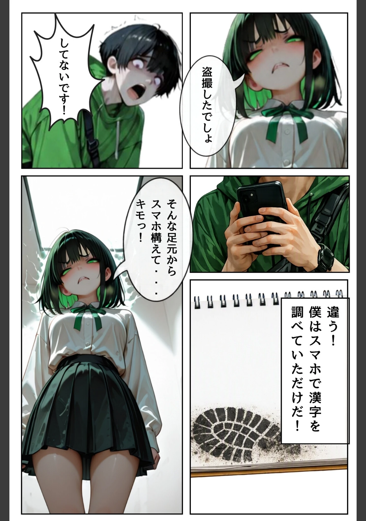 「なんでアンタが挿れてんの？〜ド底辺の僕が生意気な美女とパコれる理由〜（単話）」（テングサ） 試し読み 8ページ目