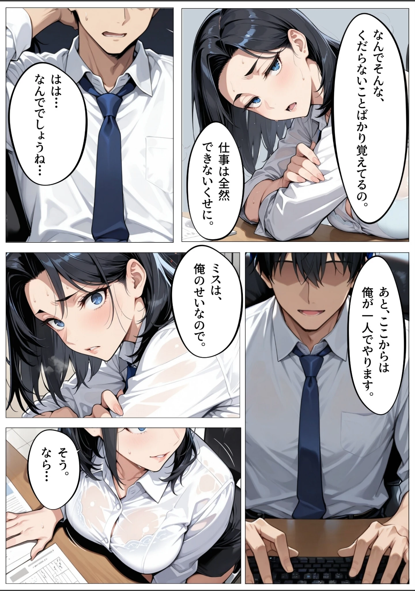 「夫には、言えない。〜ご無沙汰3年の人妻上司と、週末だけの不倫セックス〜1」（うさみや） 試し読み 13ページ目