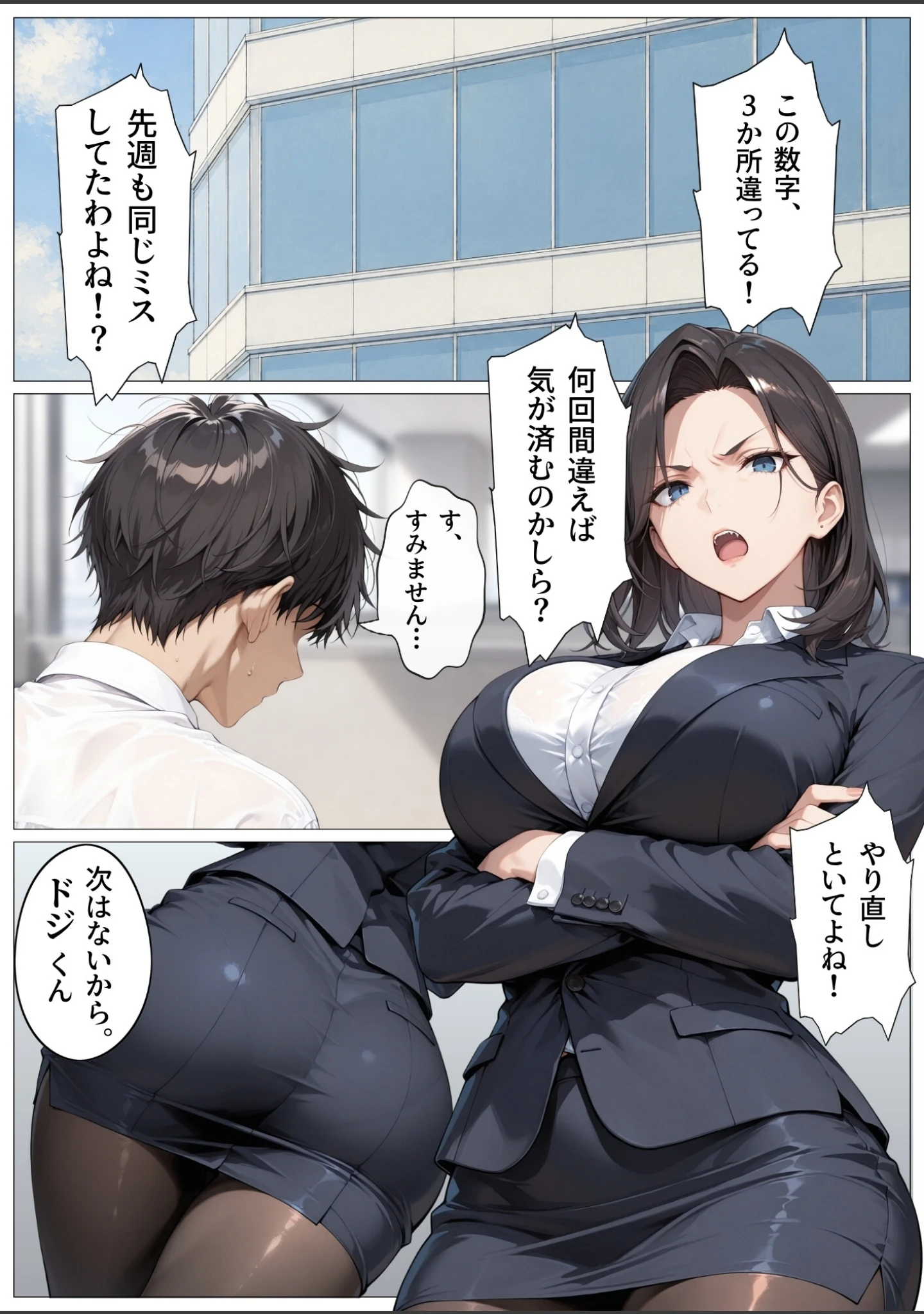 「夫には、言えない。〜ご無沙汰3年の人妻上司と、週末だけの不倫セックス〜1」（うさみや） 試し読み 3ページ目