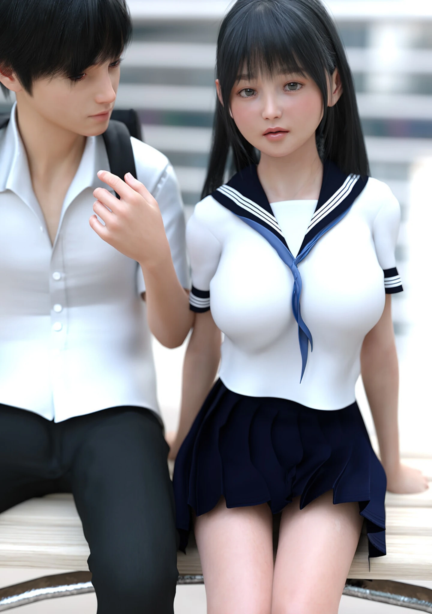 「初めての彼女がグラビアデビューで寝取られた件」（夏野企画） 試し読み 8ページ目