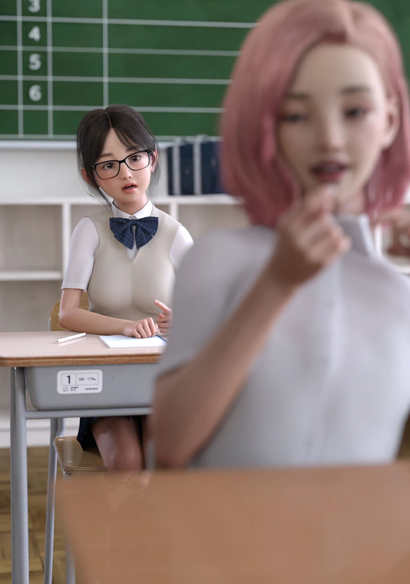 「今週の奉仕委員 鶴見 和花菜」（夏野企画） 試し読み 8ページ目