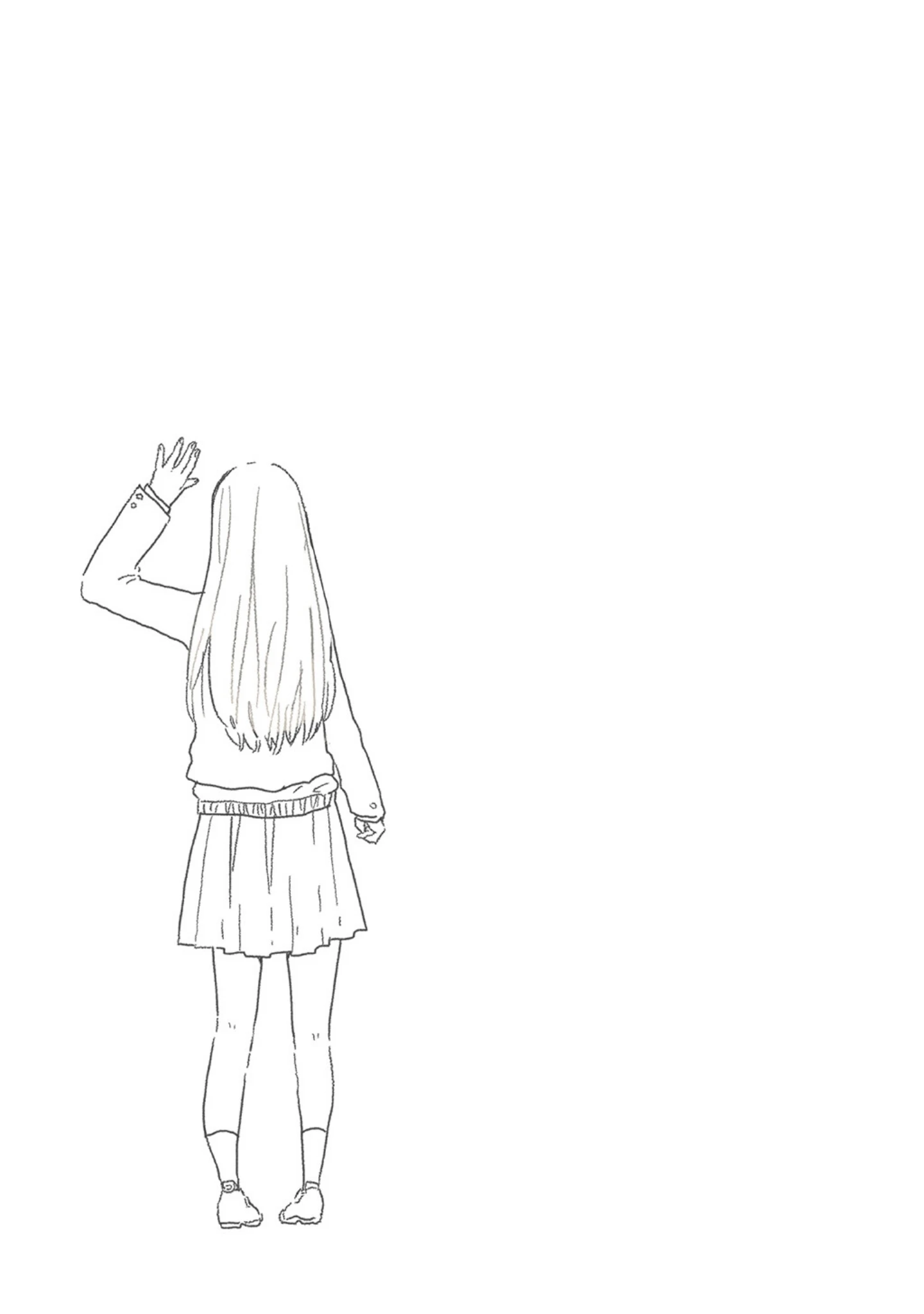 「ふたりぼっち 水曜日の百合。」（若（わか）） 試し読み 8ページ目